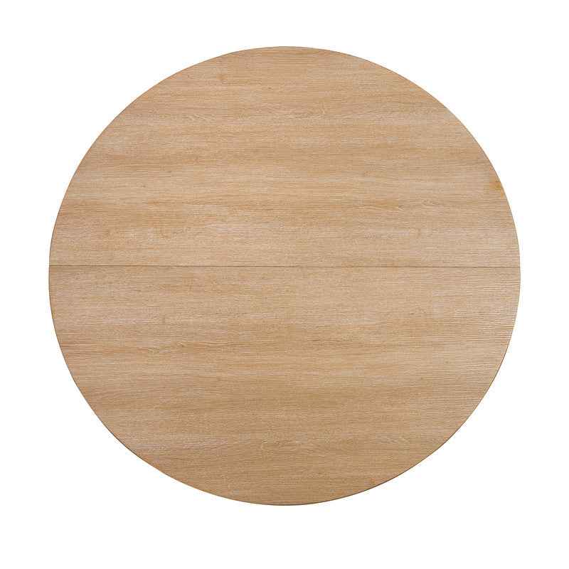 Oberto Natural Round Dining Table - Image 5