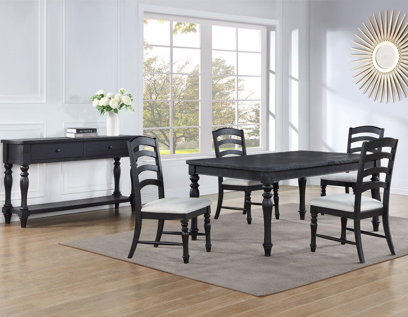 Odessa 66-84-inch Dining Table w/18-inch leaf - Image 13
