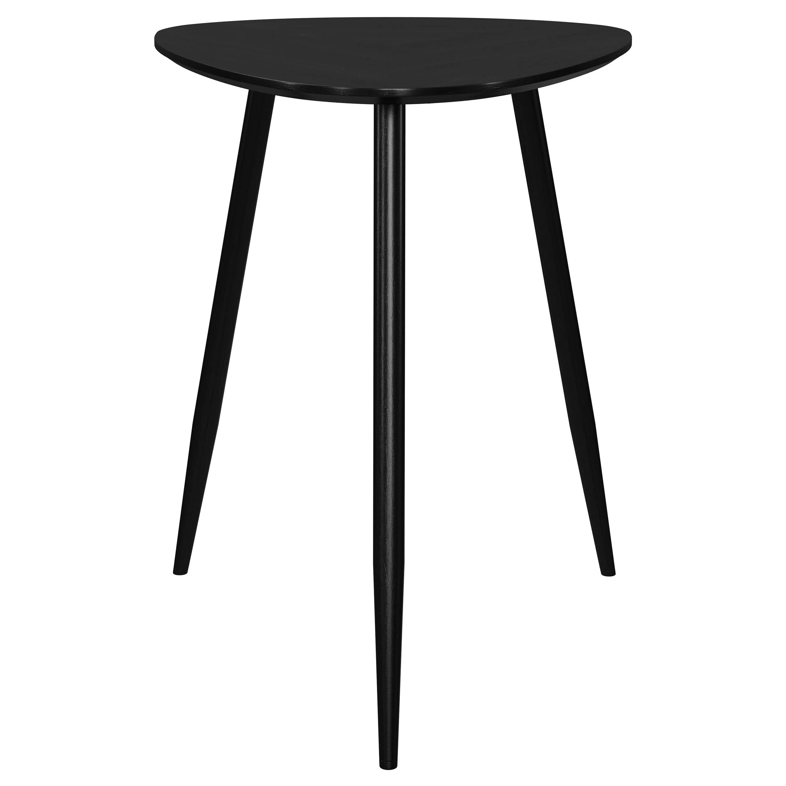 Odessa Black 3-Piece Triangular Coffee and End Table Set - Image 4
