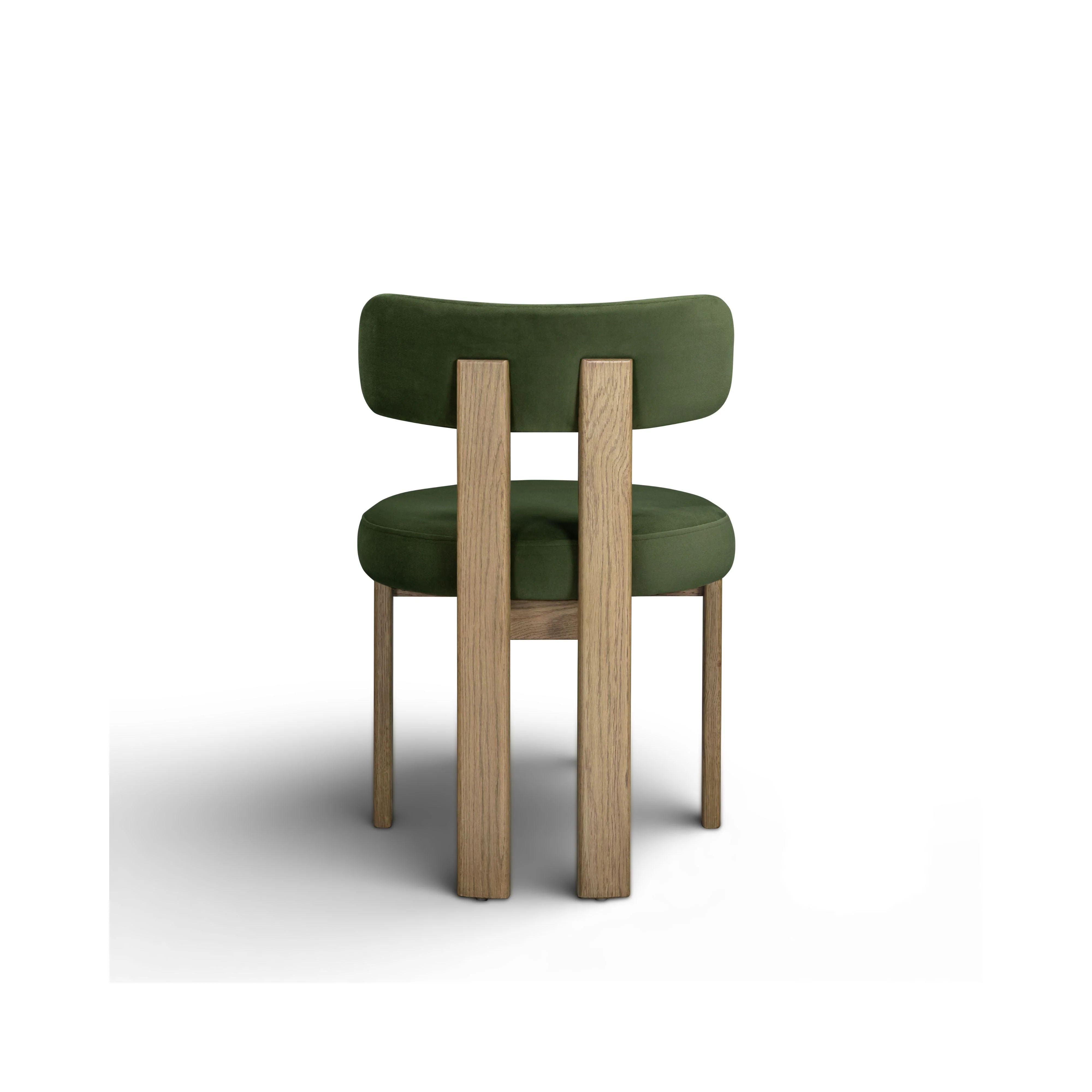 Odessa Green Performance Velvet Dining Chair - Image 5