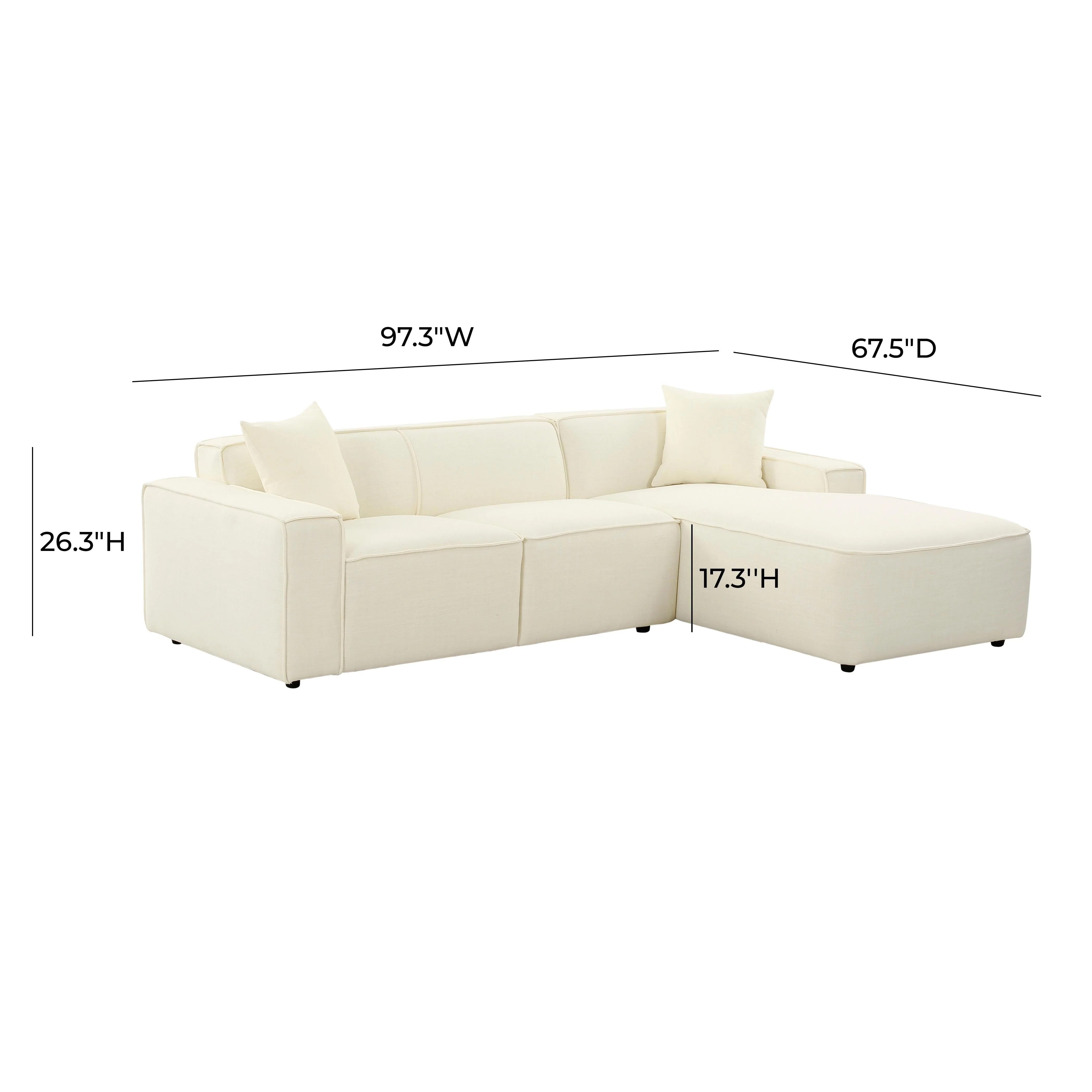 Olafur Upholstered Sectional - Image 28