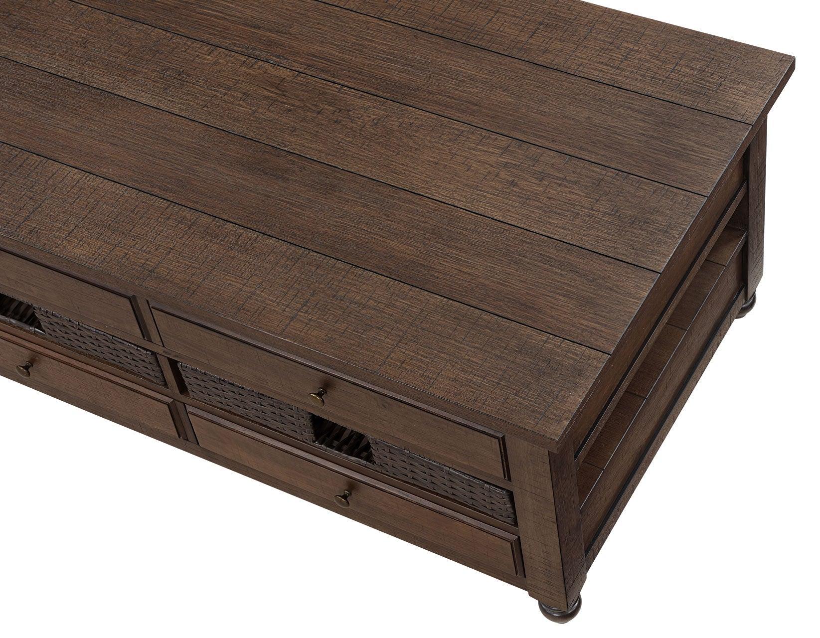 Oliver Lift-Top Cocktail Table with Casters - Image 6