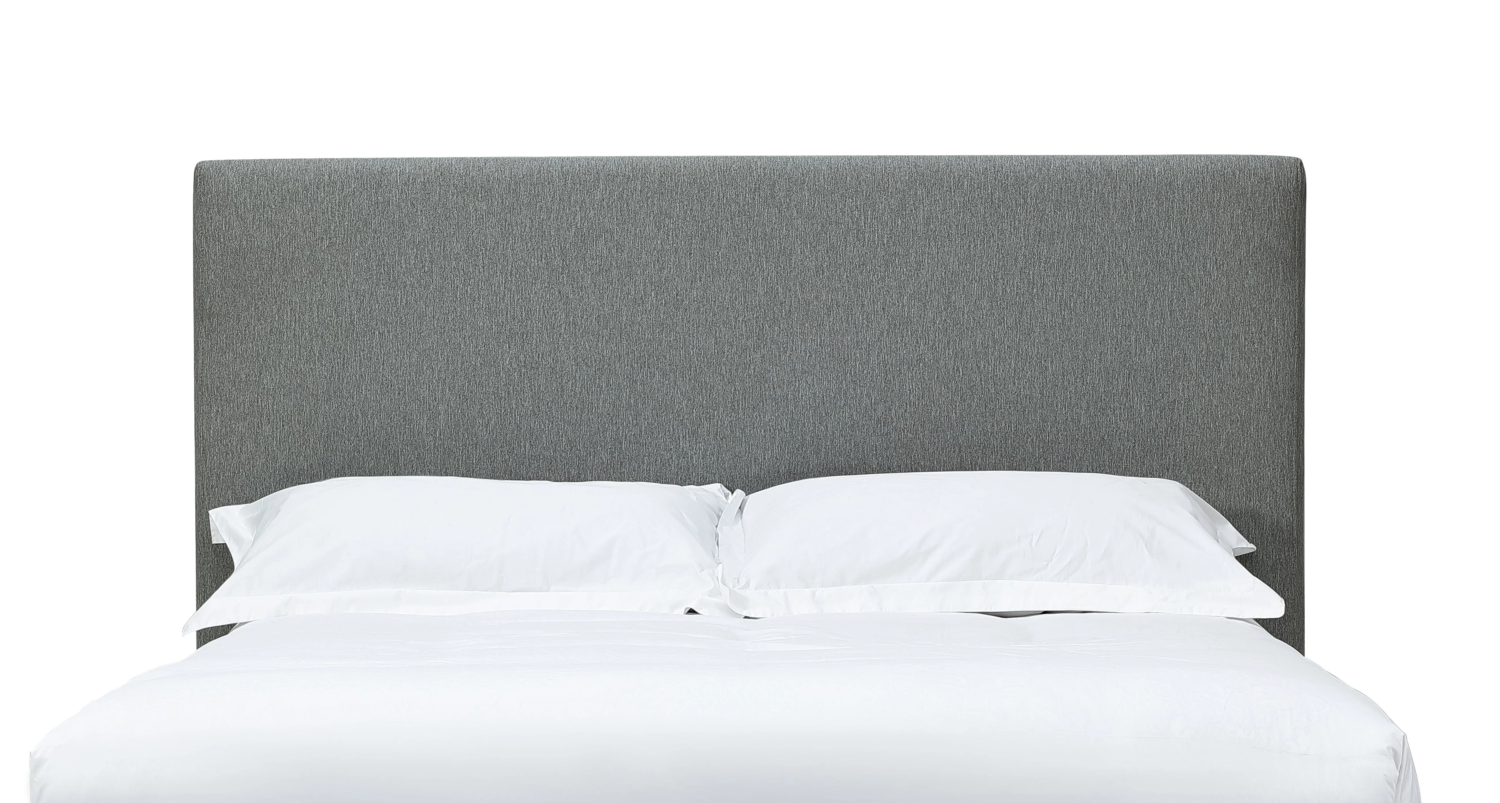 Olivia Upholstered Headboard in Pewter - Image 3