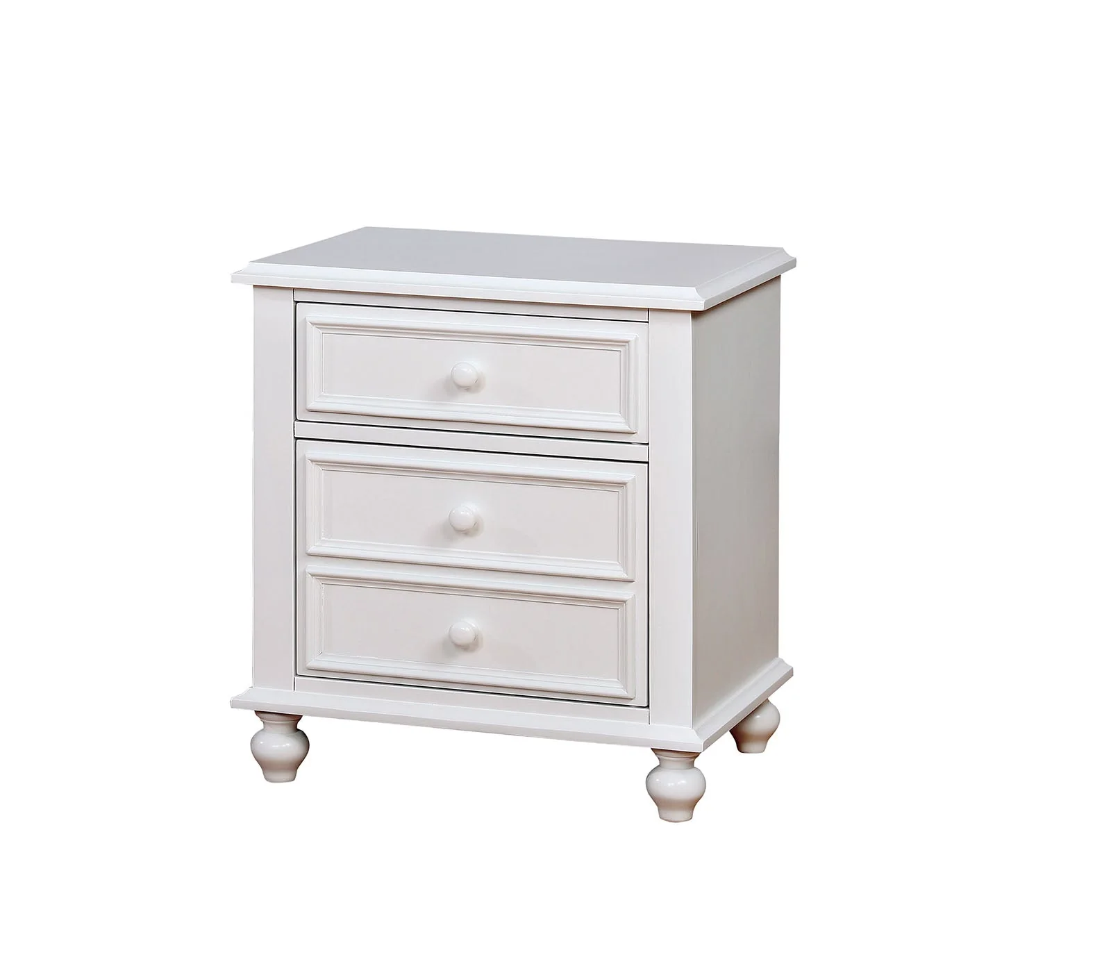 Olivia White Night Stand - Image 2