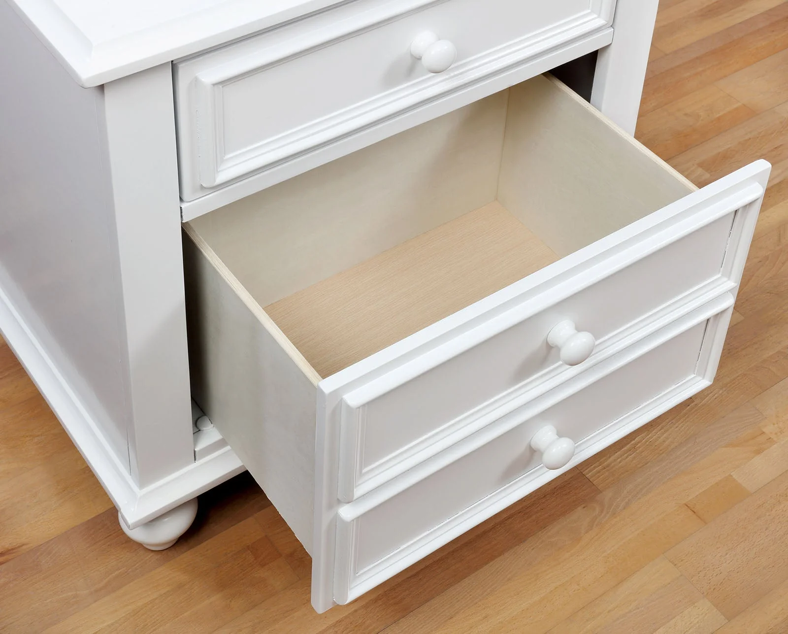 Olivia White Night Stand - Image 3