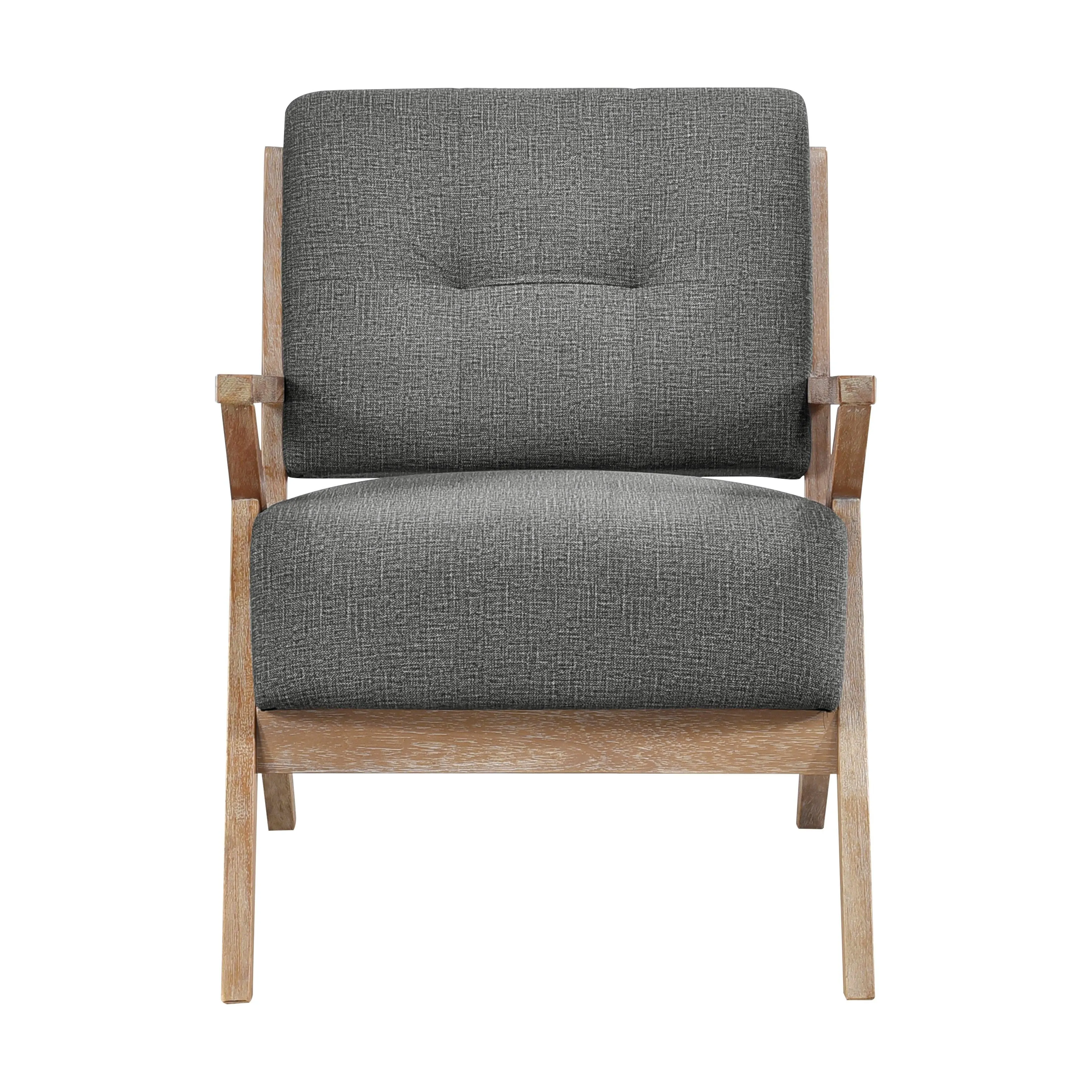 Ollen Dark Gray Accent Chair - Image 2