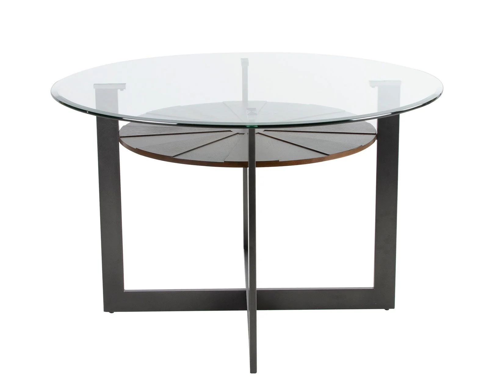 Olson Caramel Glass Top Dining Room Set - Image 2
