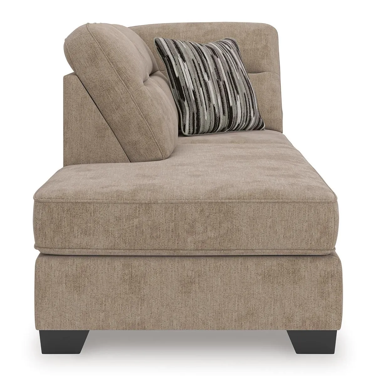 Olten Mocha 2-Piece Sectional with LAF Chaise - Image 8