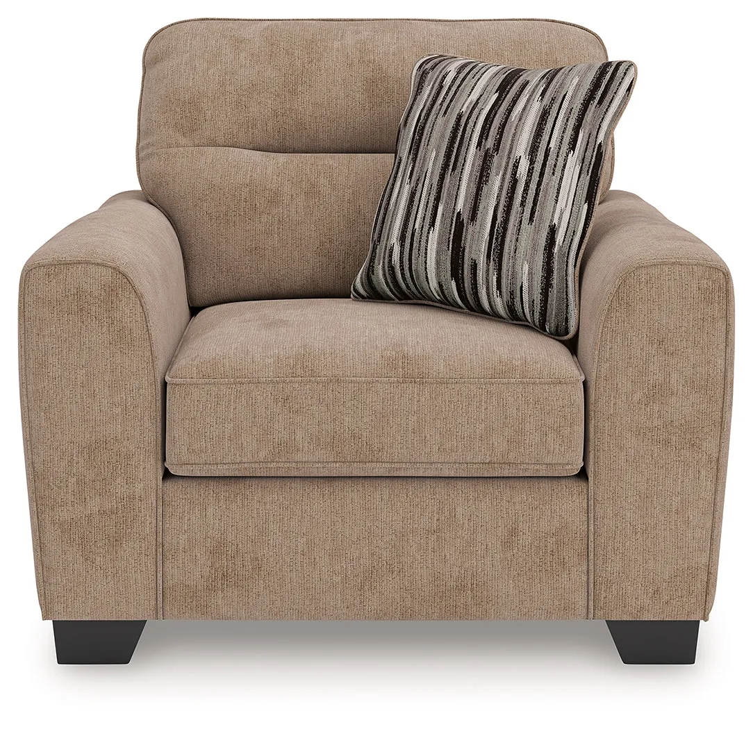 Olten Mocha Oversized Chair - Image 4