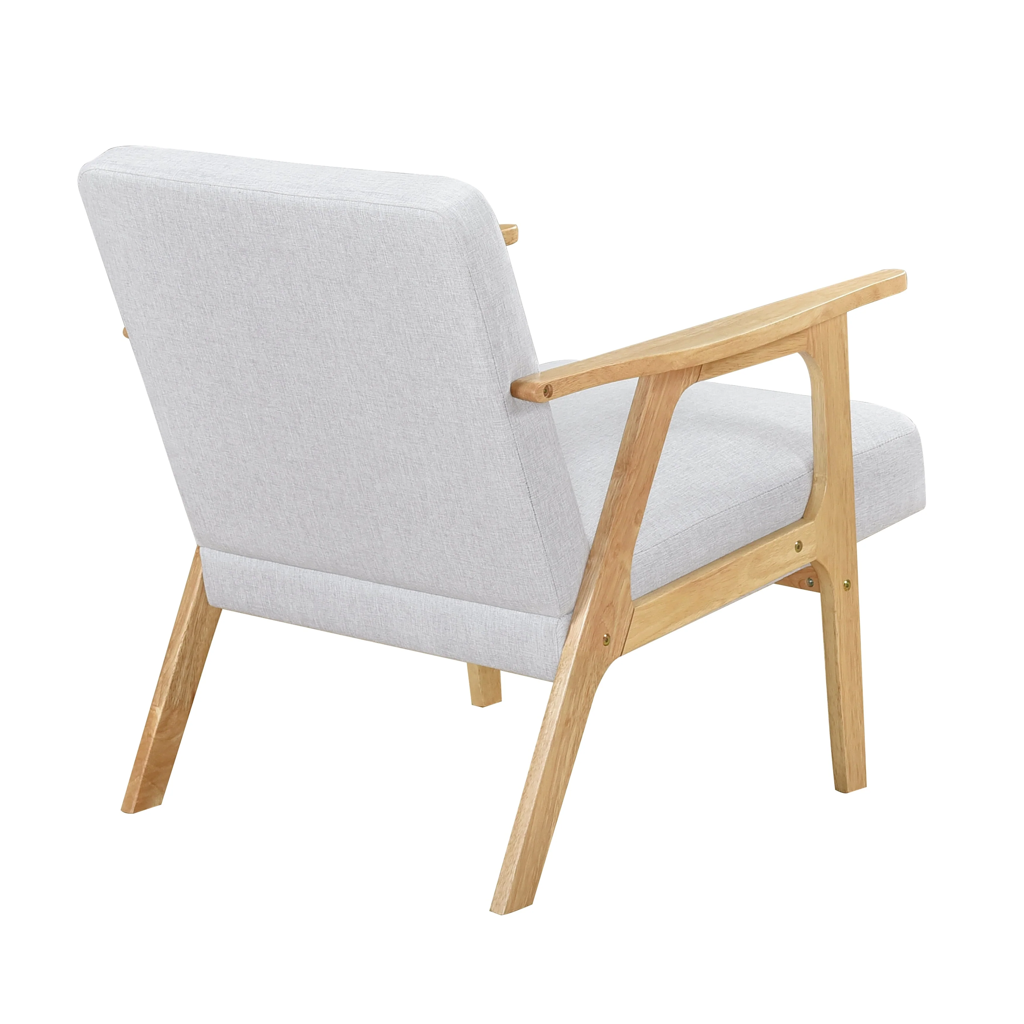 Omara Gray Accent Chair - Image 4