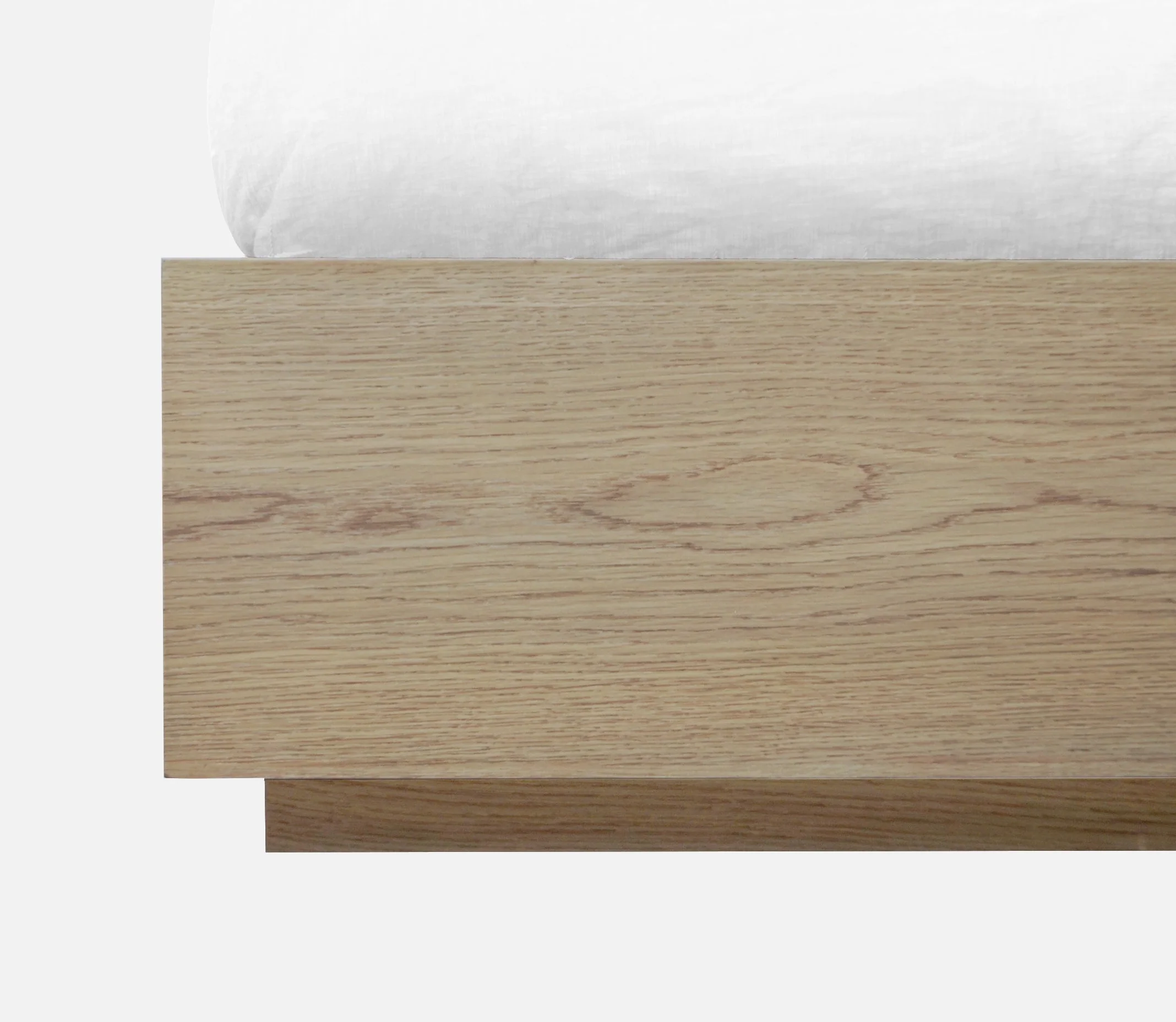 One Coastal Modern California King Platform Bed in Bisque - Image 2