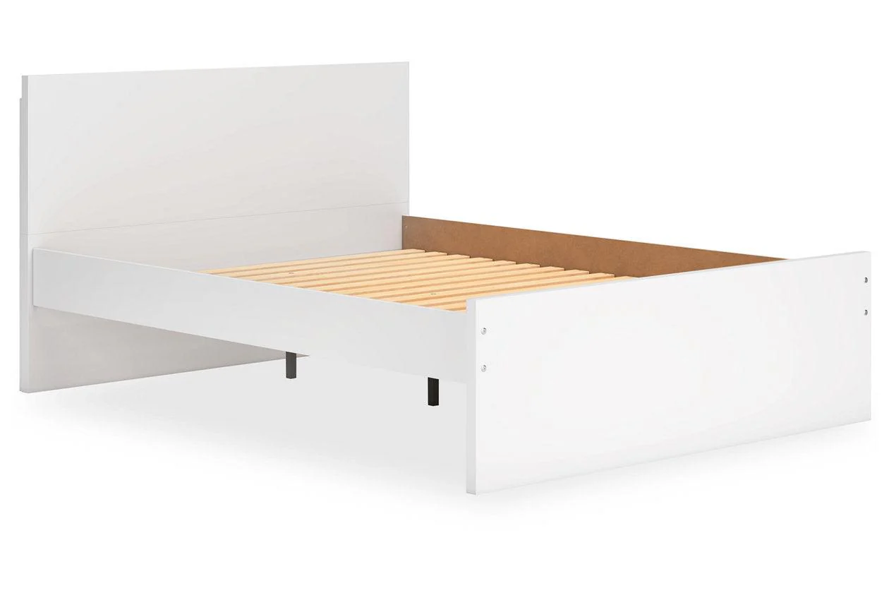 Onita White Queen Platform Bed - Image 3