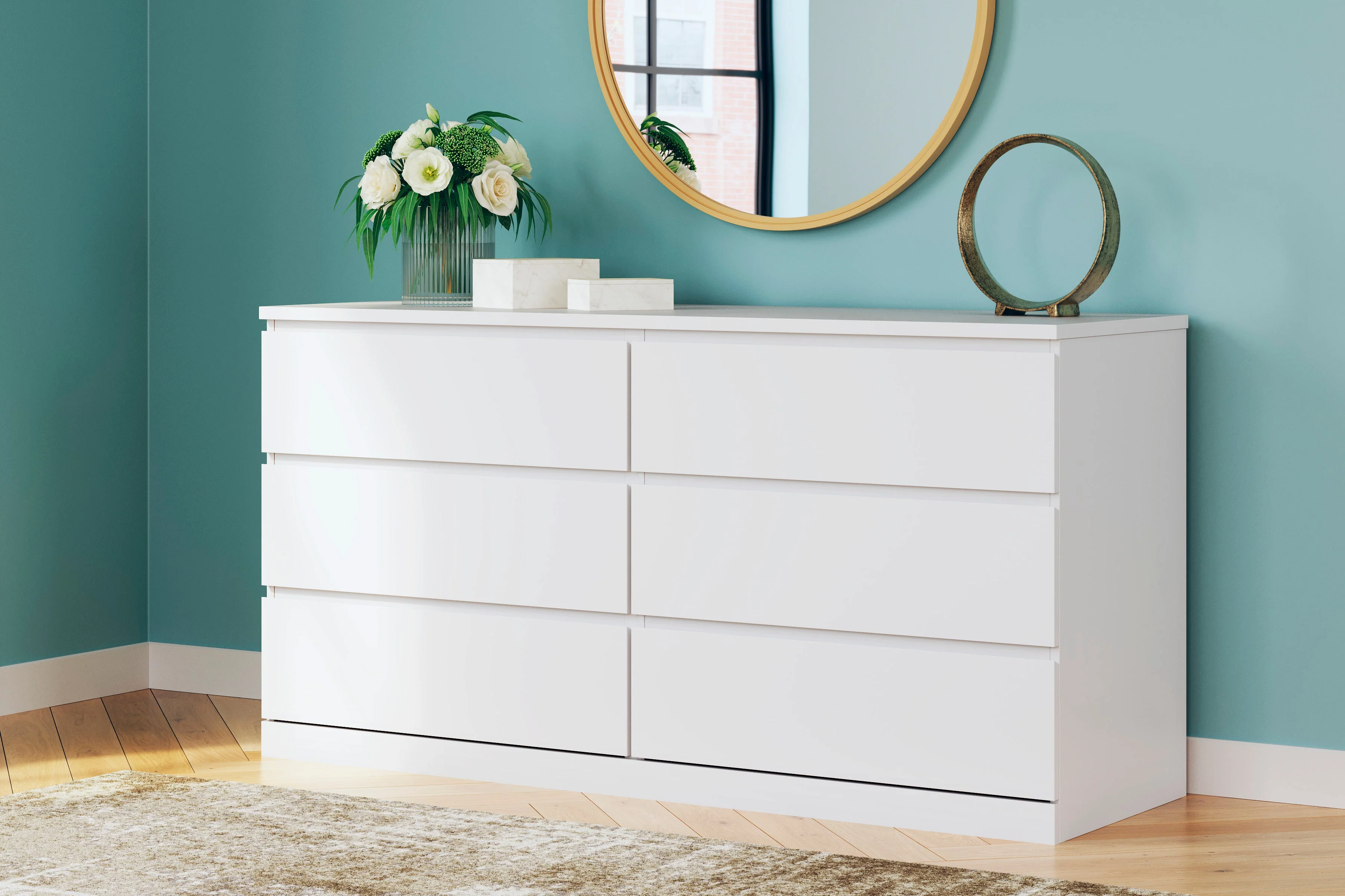Onita White Youth Storage Platform Bedroom Set with 2 Drawers - Image 35