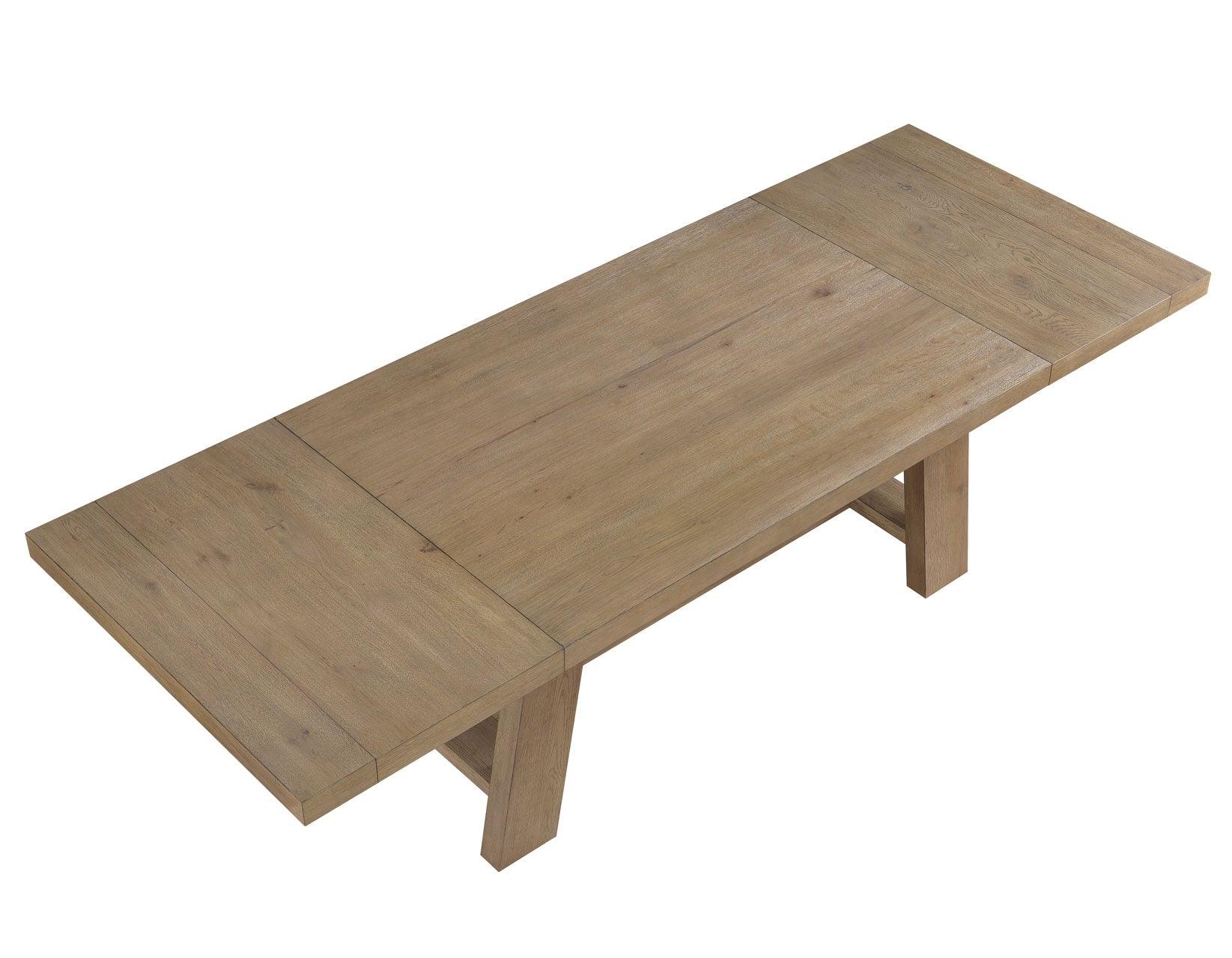Orinda 72-108 Inch Dining Table with Two 18 Inch Leaves - Image 5