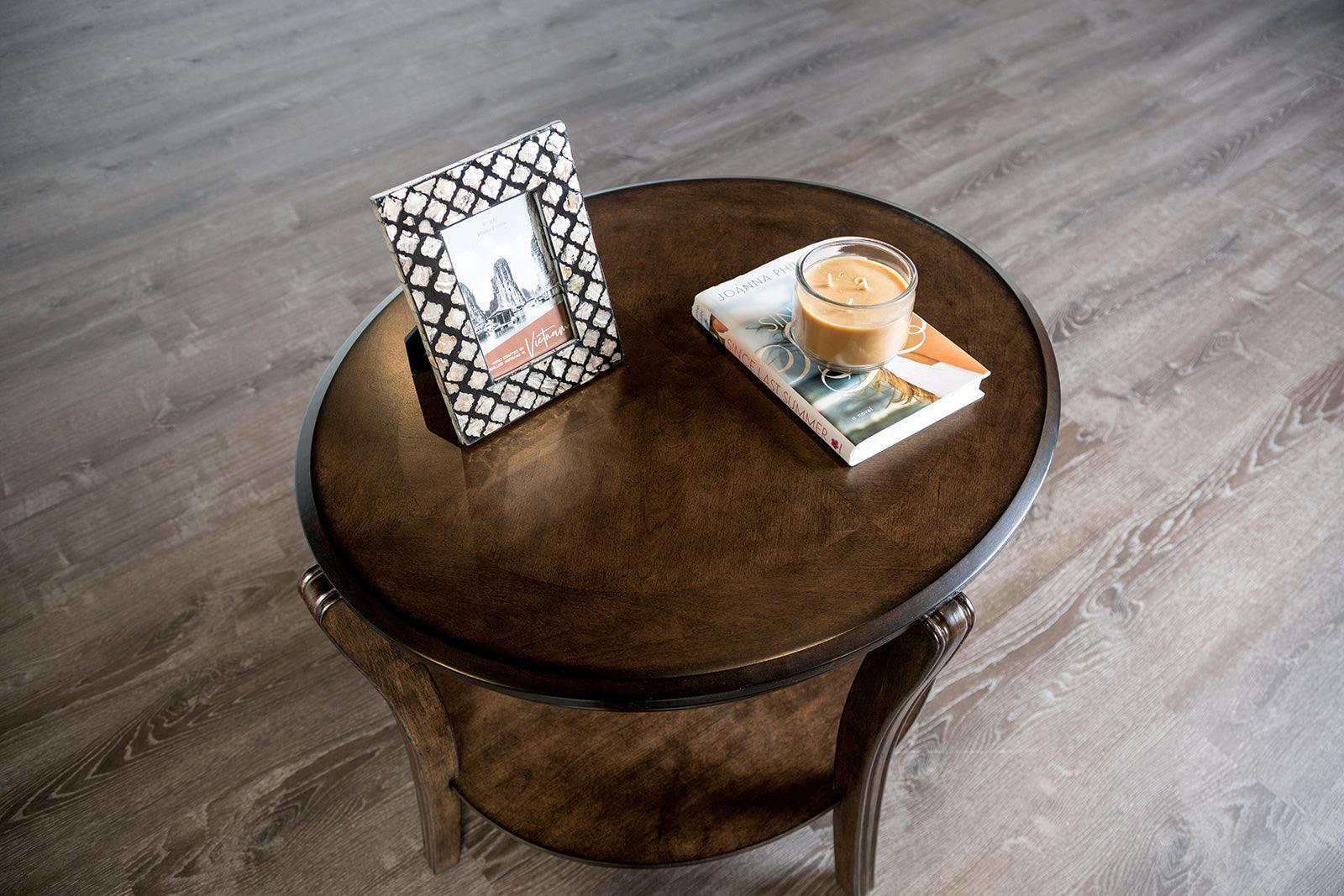 Orkdal Walnut End Table - Image 2