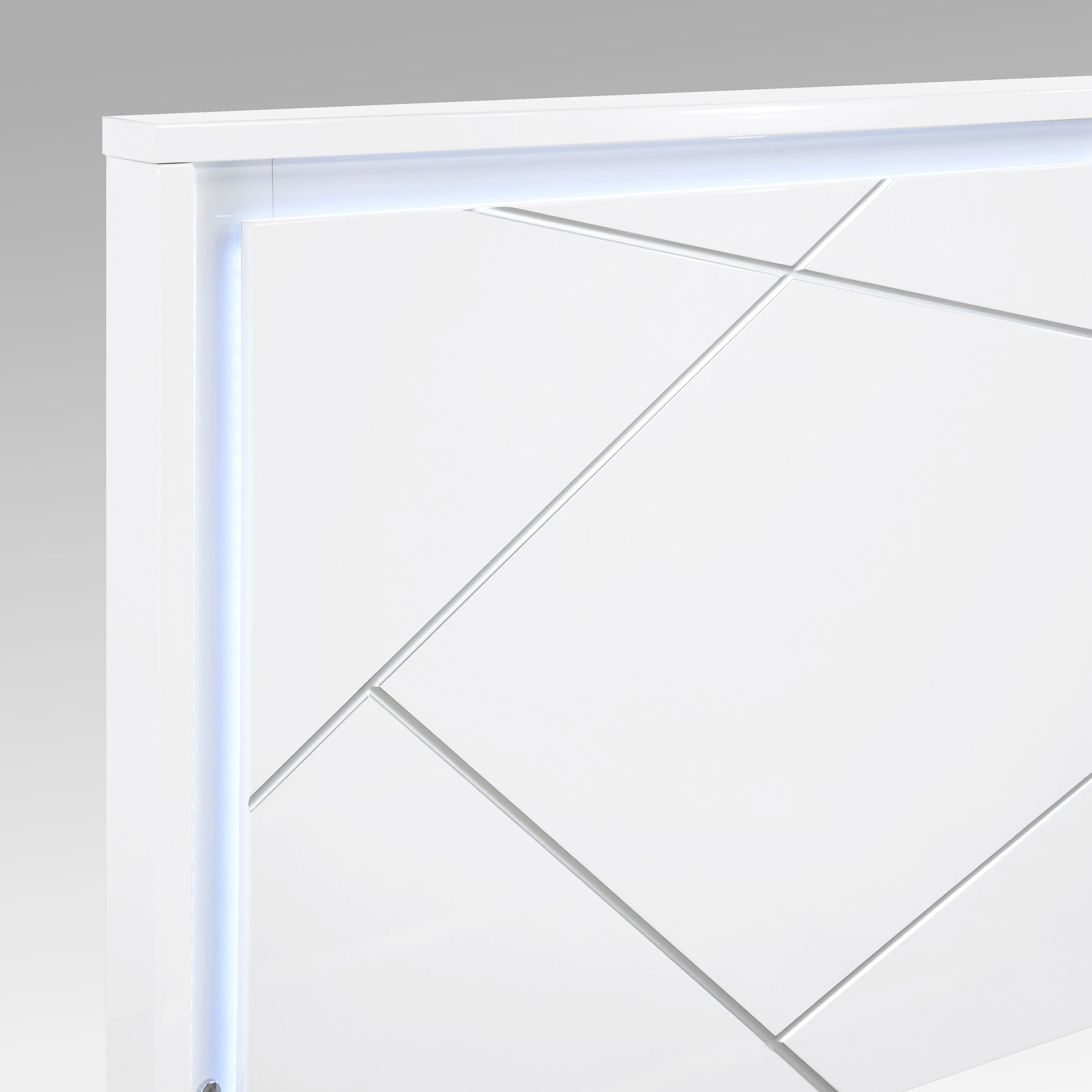 Orlo White Eastern King Bed - Image 11