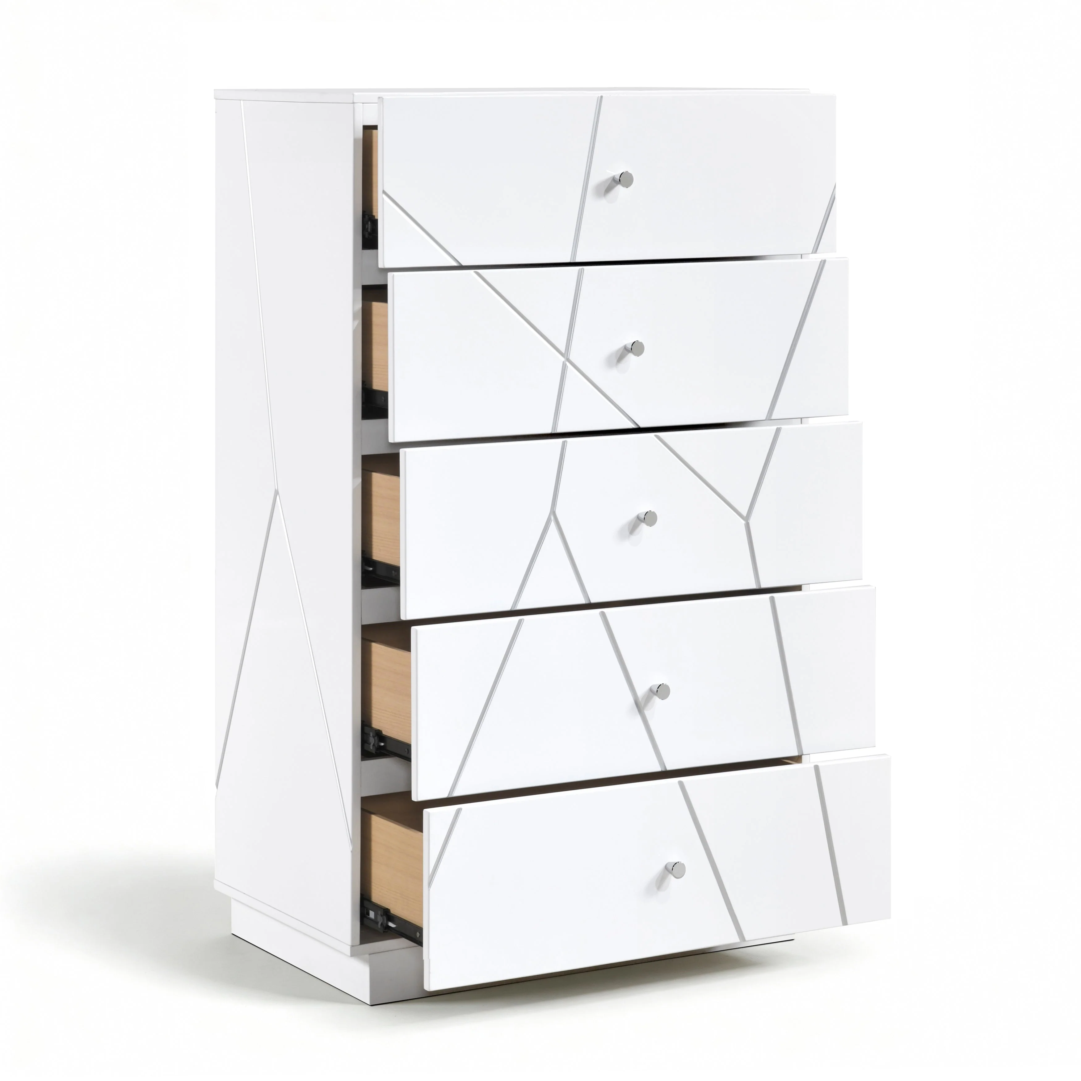 Orlo White Led Panel Bedroom Set - Image 15