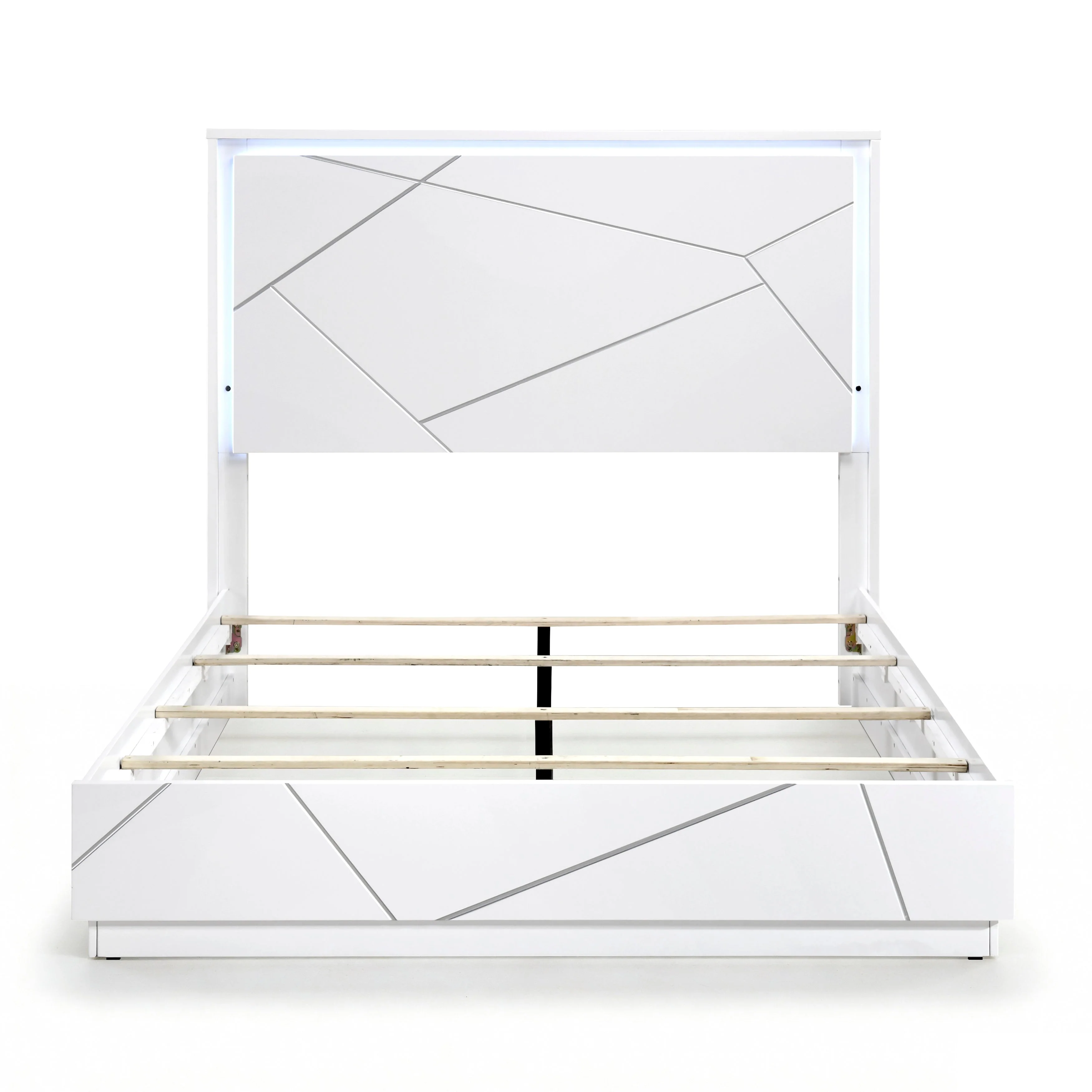 Orlo White Led Panel Bedroom Set - Image 8
