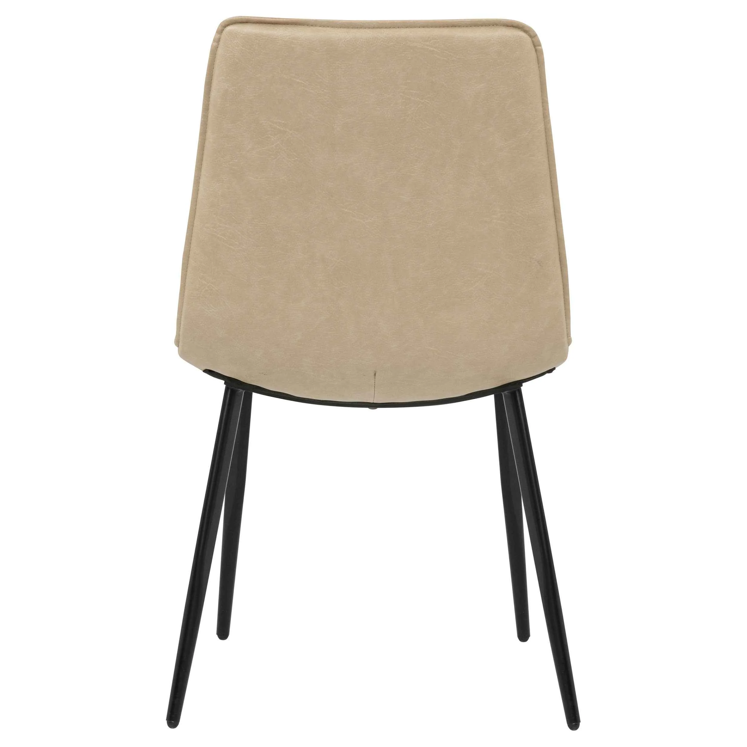 Ortega Tan Upholstered Dining Side Chair (Set of 2) - Image 8