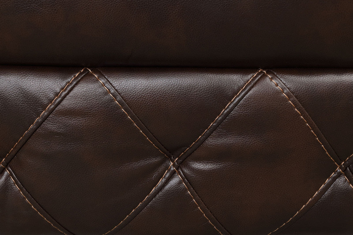 Osias Brown Sofa & Loveseat - Image 4