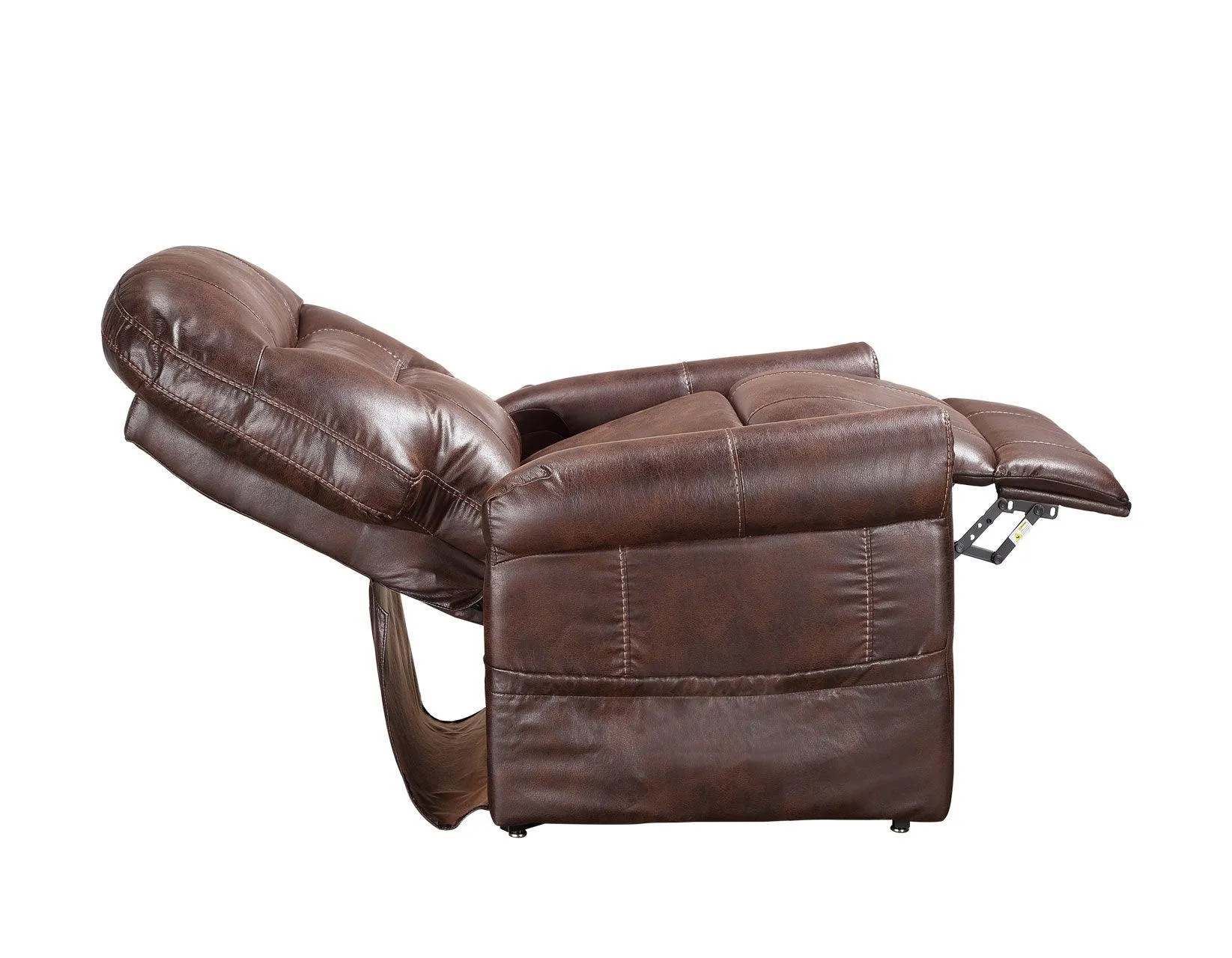 Ottawa Walnut Power Lift Chair with Heat and Massage - Image 8