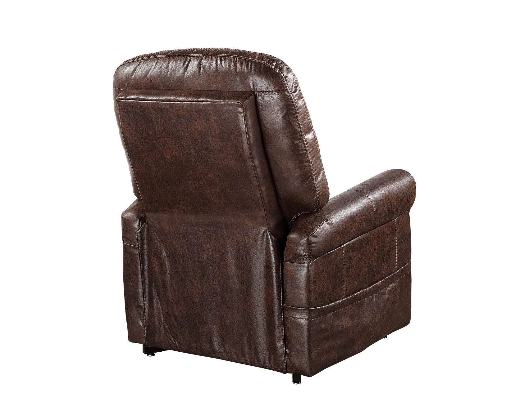 Ottawa Walnut Power Lift Chair with Heat and Massage - Image 9