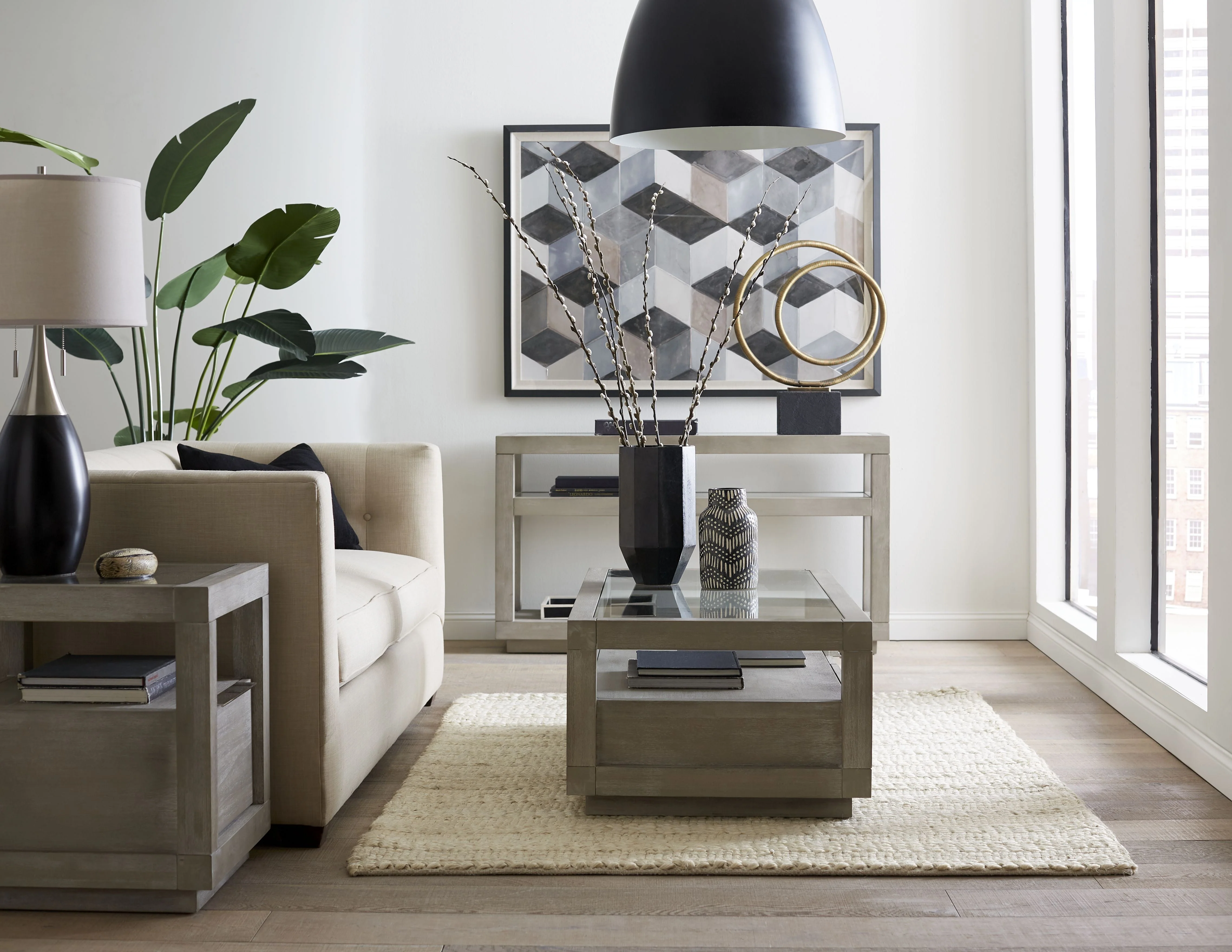 Oxford Console Table in Mineral - Image 3
