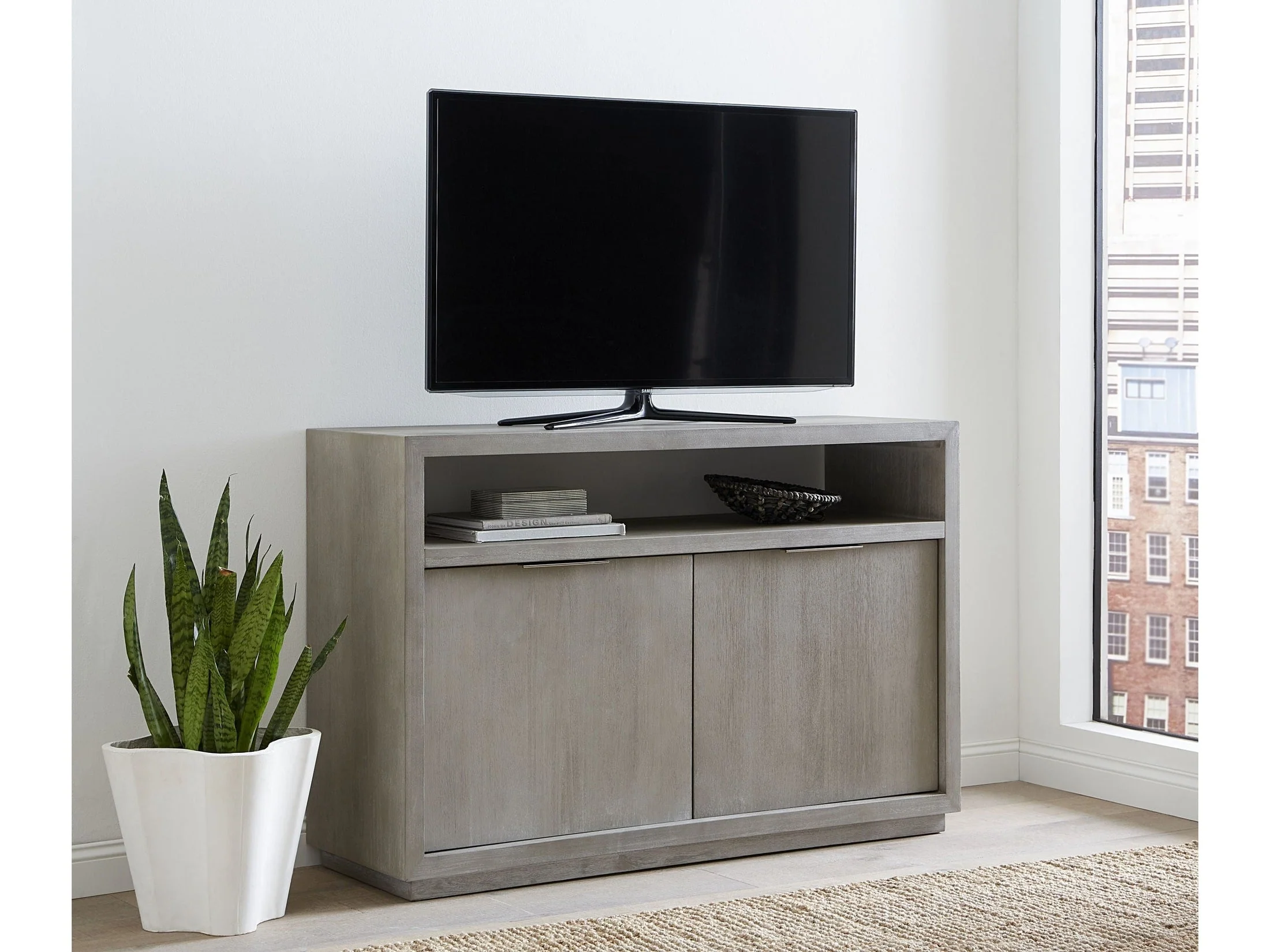 Oxford Media Console 54 inch in Mineral
