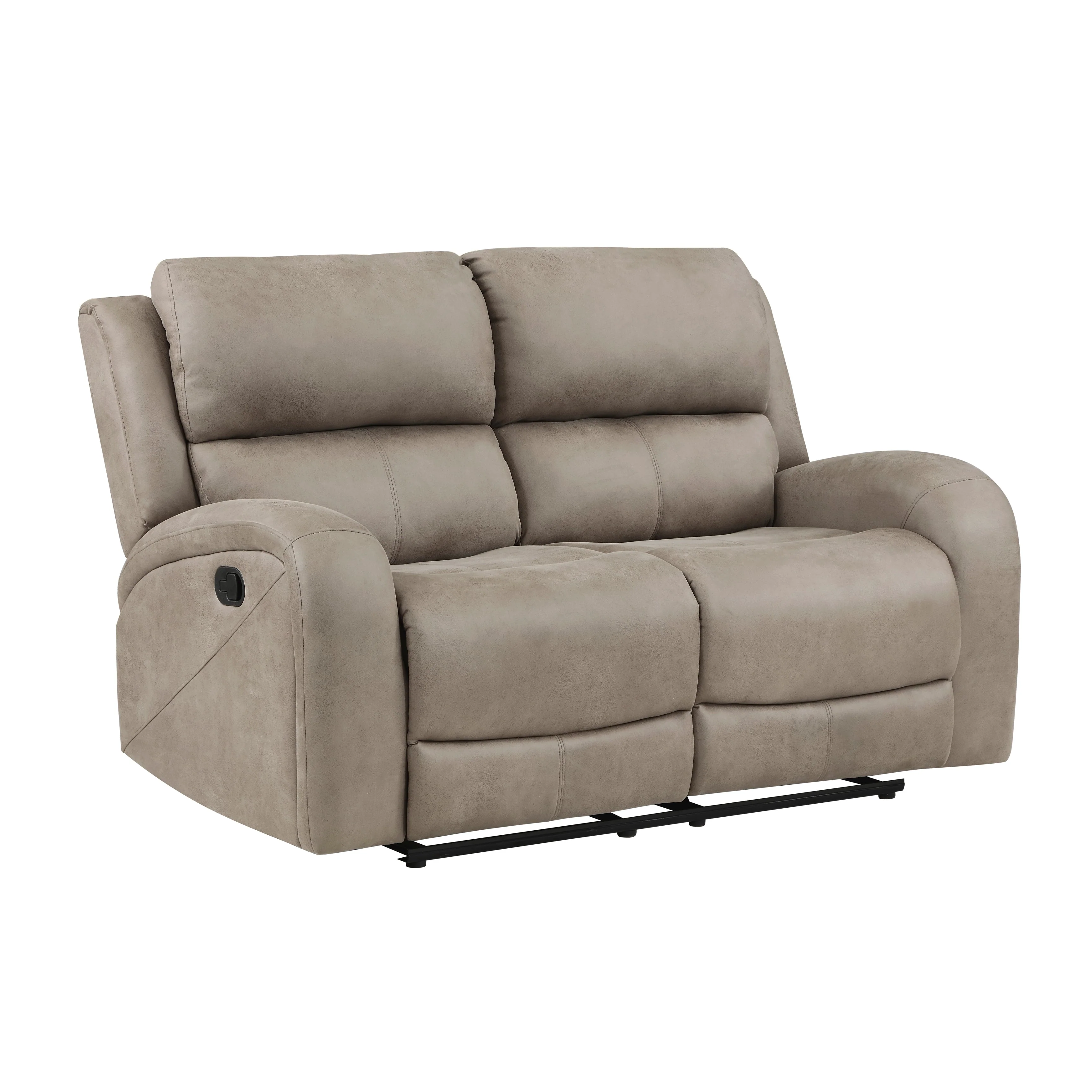 Pagosa Brown Double Reclining Loveseat - Image 3