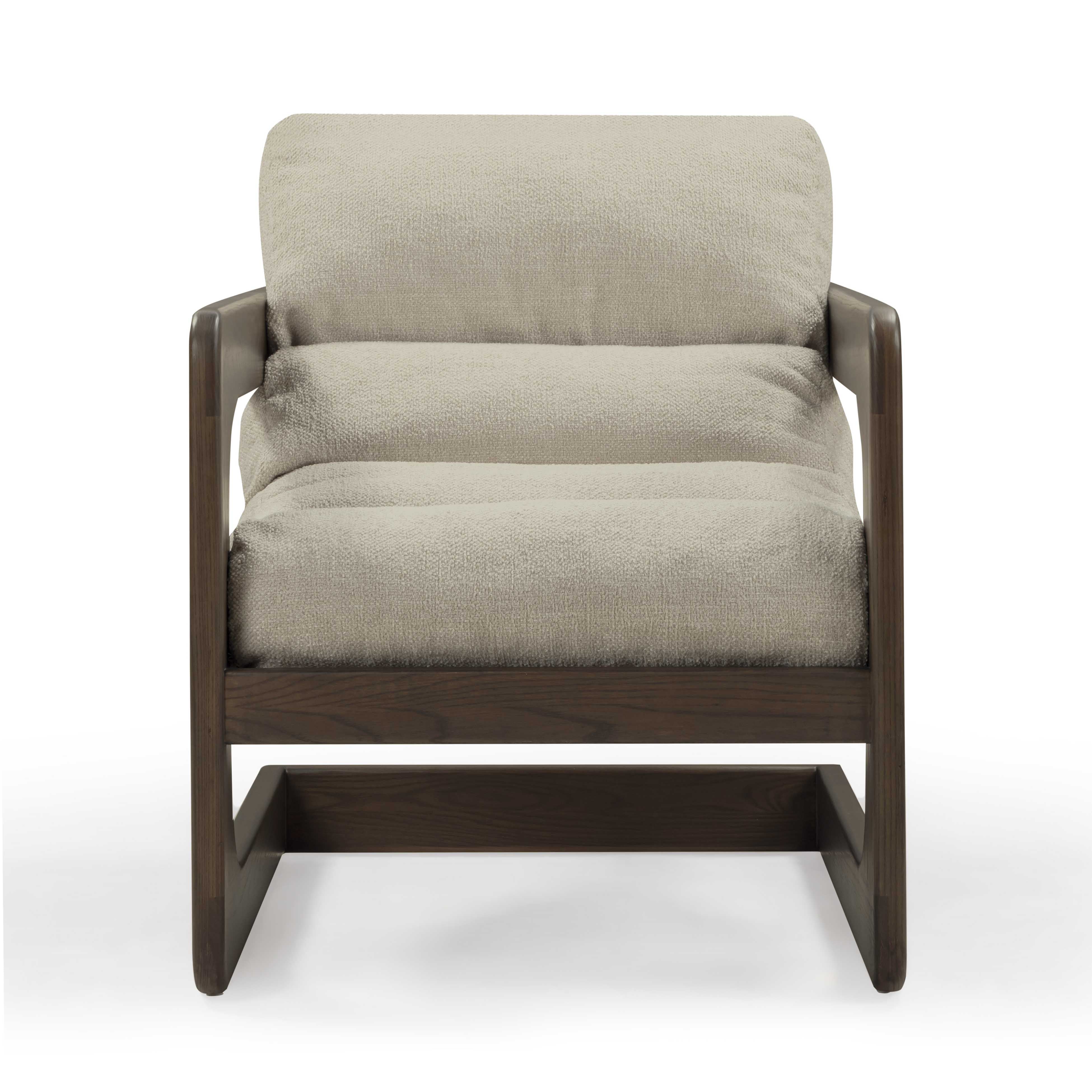 Palma Textured Weave Accent Chair - Image 2