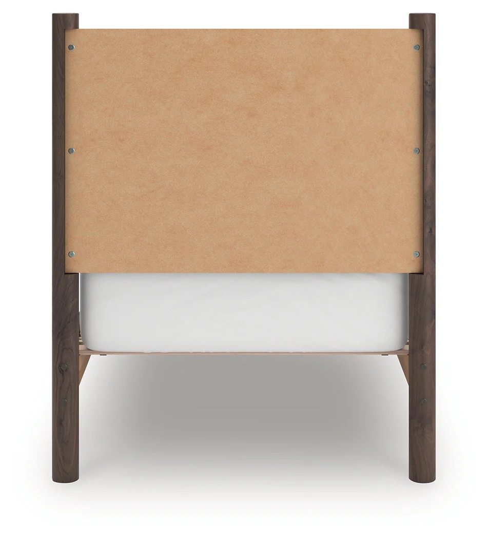 Pamytta Brown Twin Panel Platform Bed - Image 7