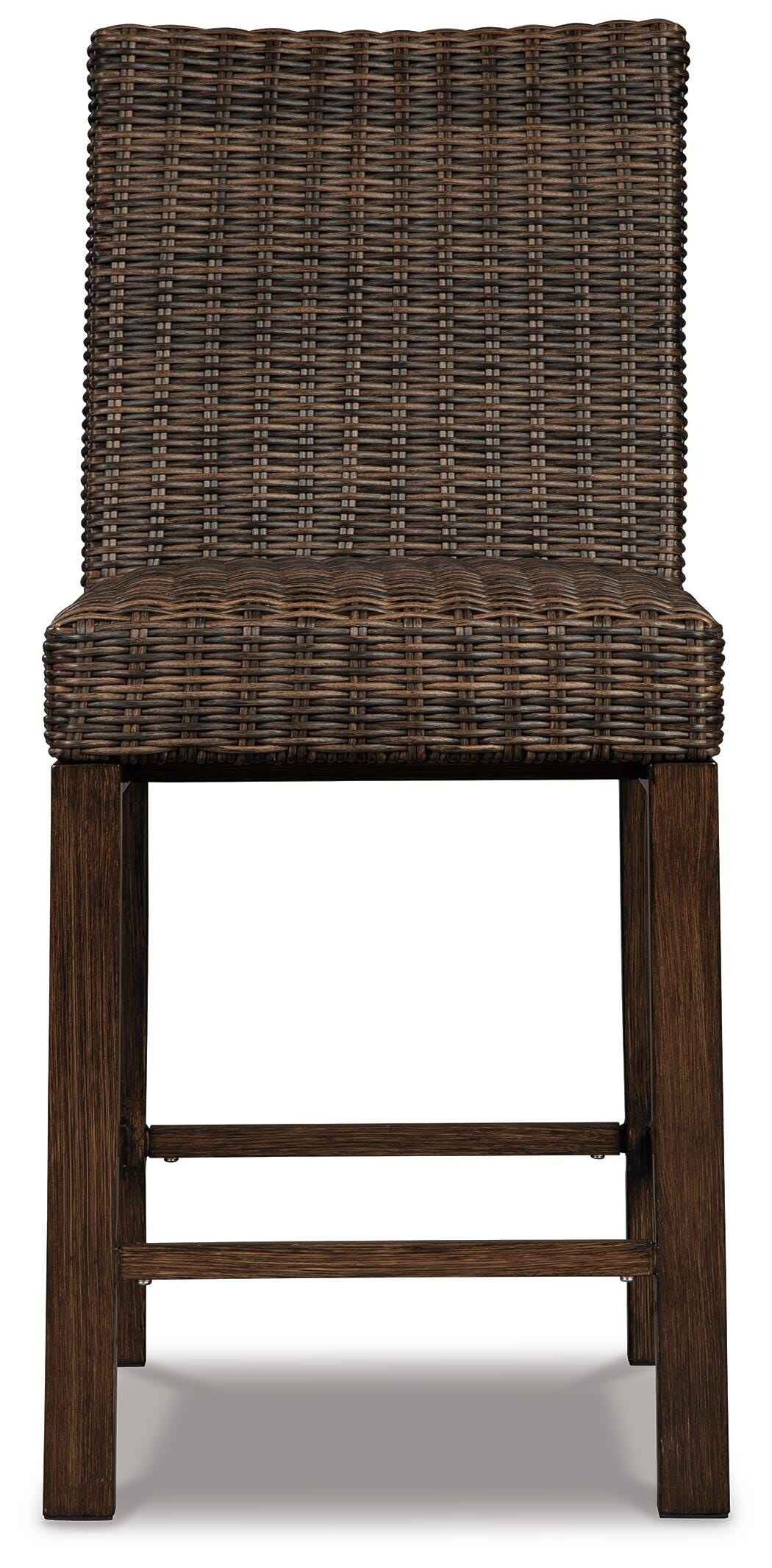 Paradise Trail Medium Brown Bar Stool (Set of 2) - Image 12