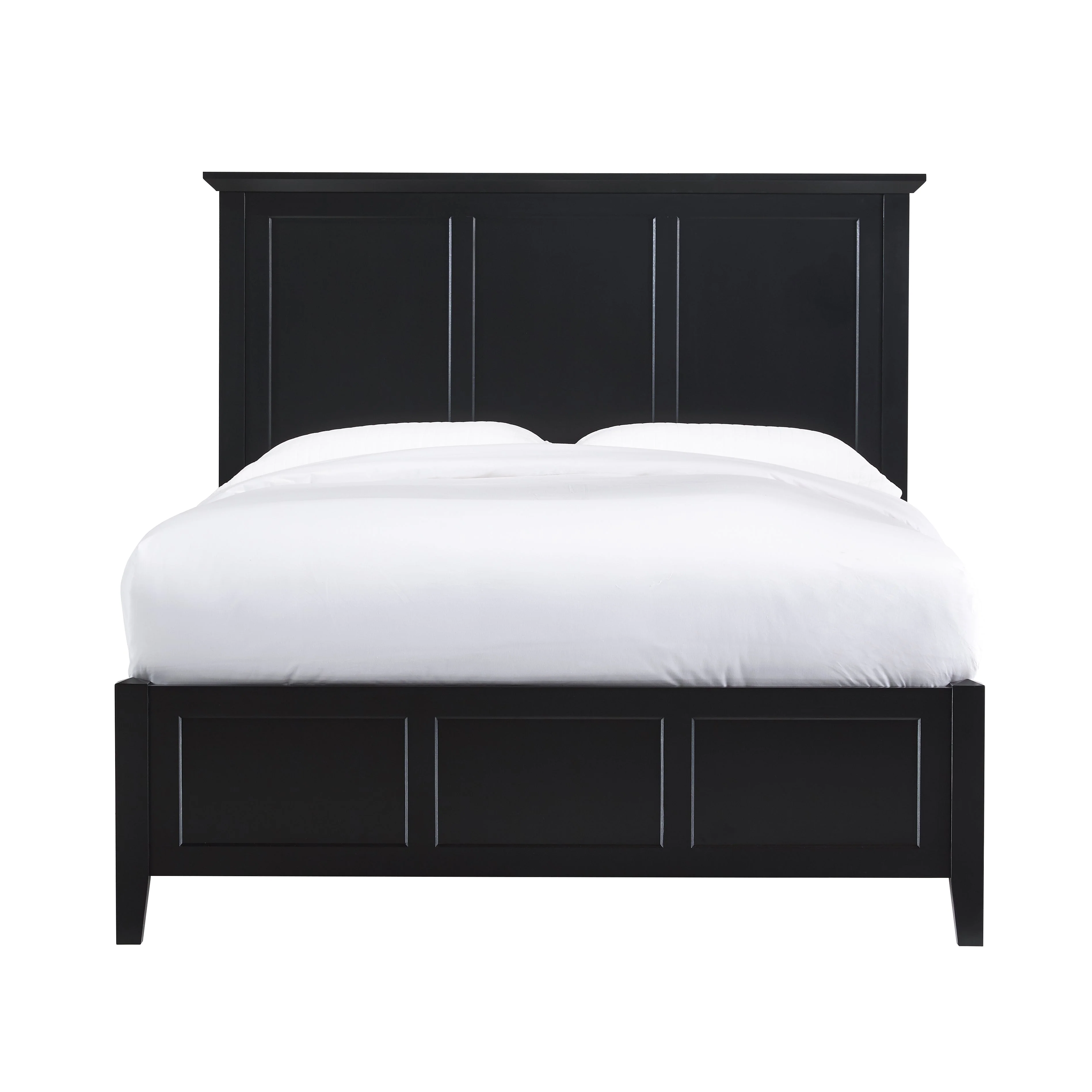 Paragon Wood Eastern King Panel Bed in Black - Image 5