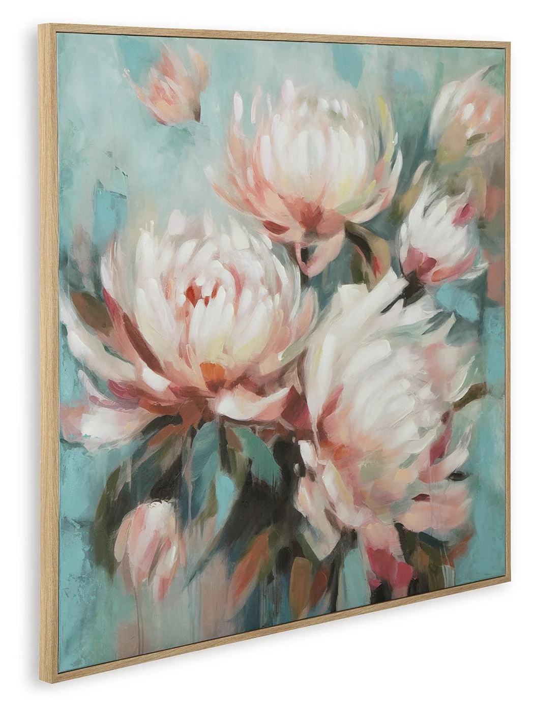 Parryville Aqua/Pink Wall Art - Image 2