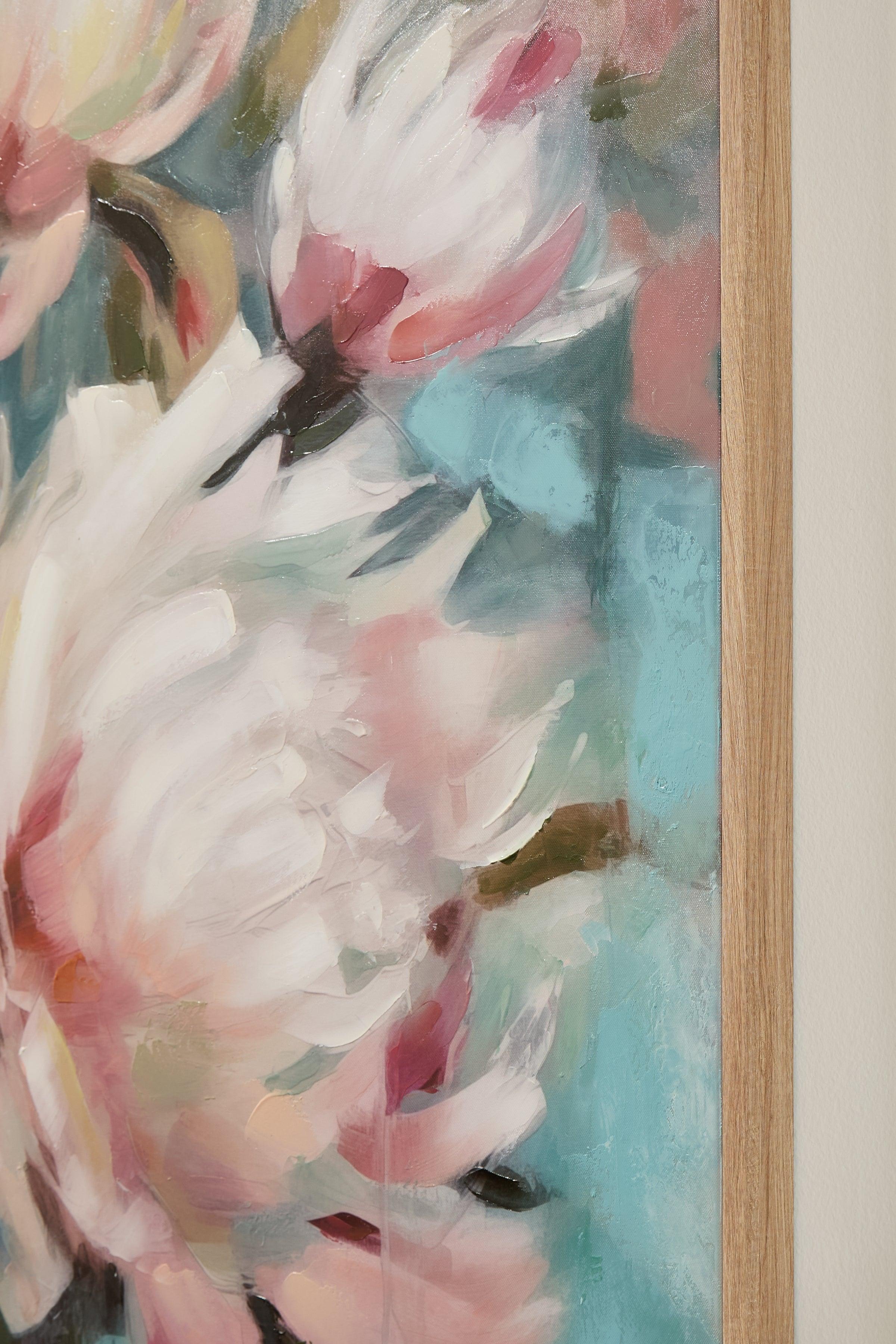 Parryville Aqua/Pink Wall Art - Image 4