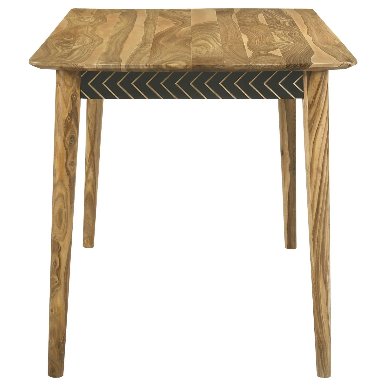 Partridge Natural Sheesham/Espresso 7-Piece Rectangular Counter Height Dining Set - Image 4