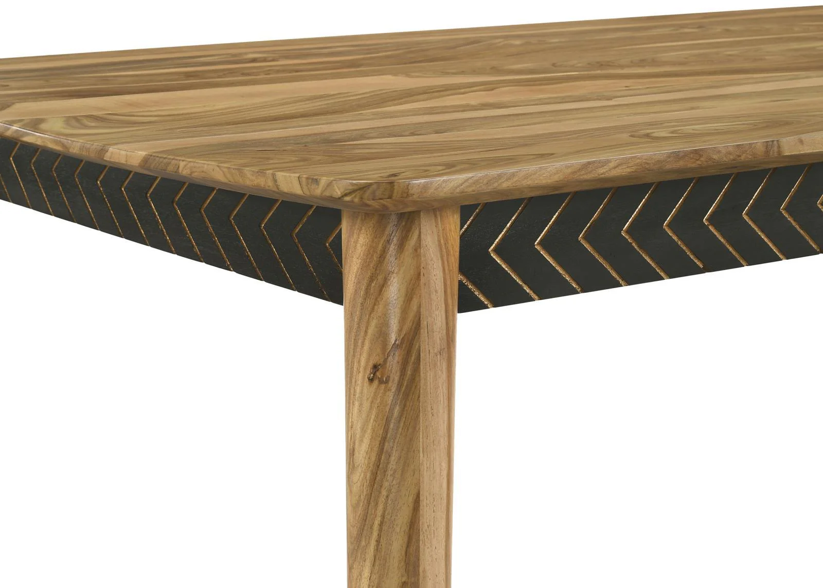 Partridge Natural Sheesham/Espresso 7-Piece Rectangular Counter Height Dining Set - Image 9