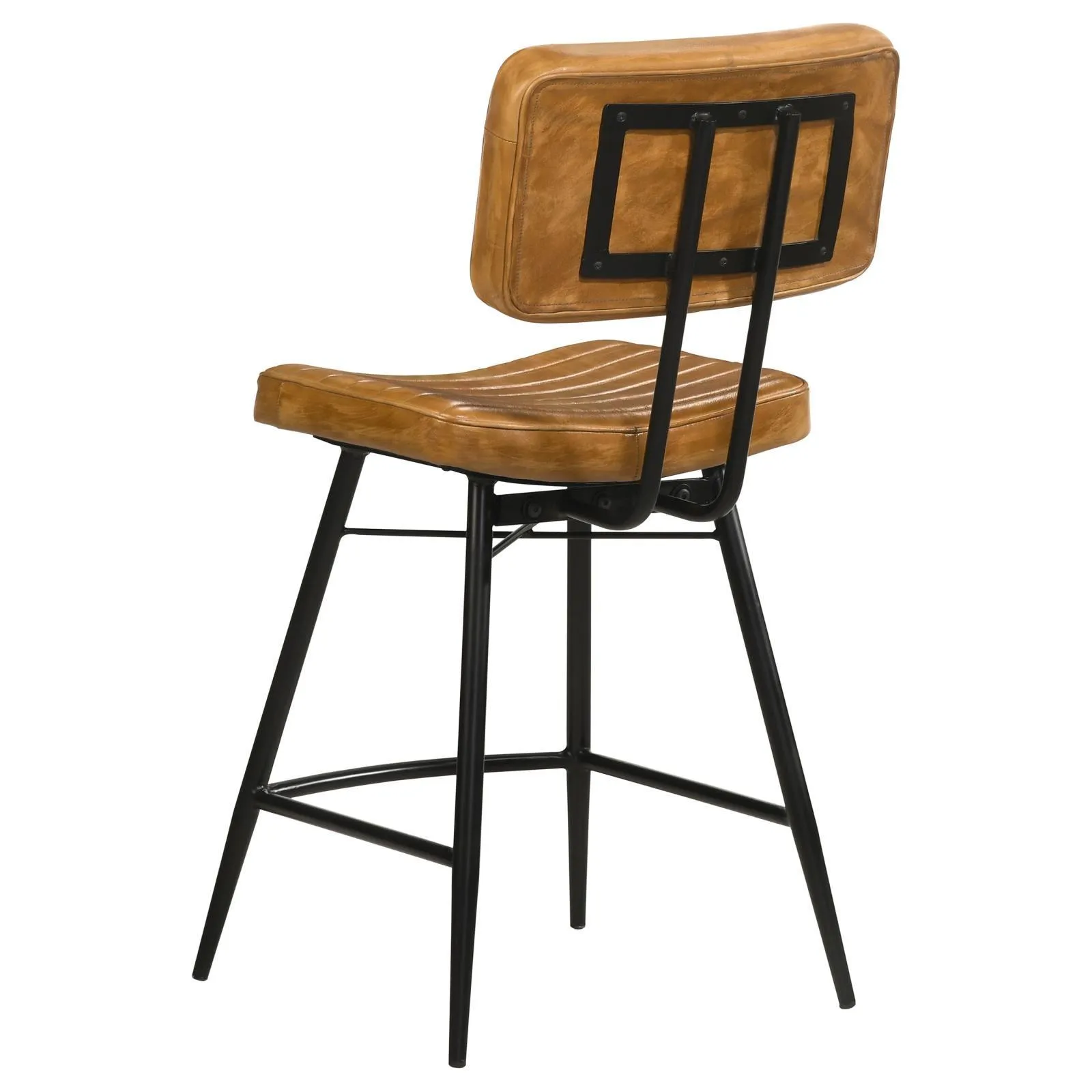 Partridge Upholstered Counter Height Stools with Footrest, Set of 2 - Image 5
