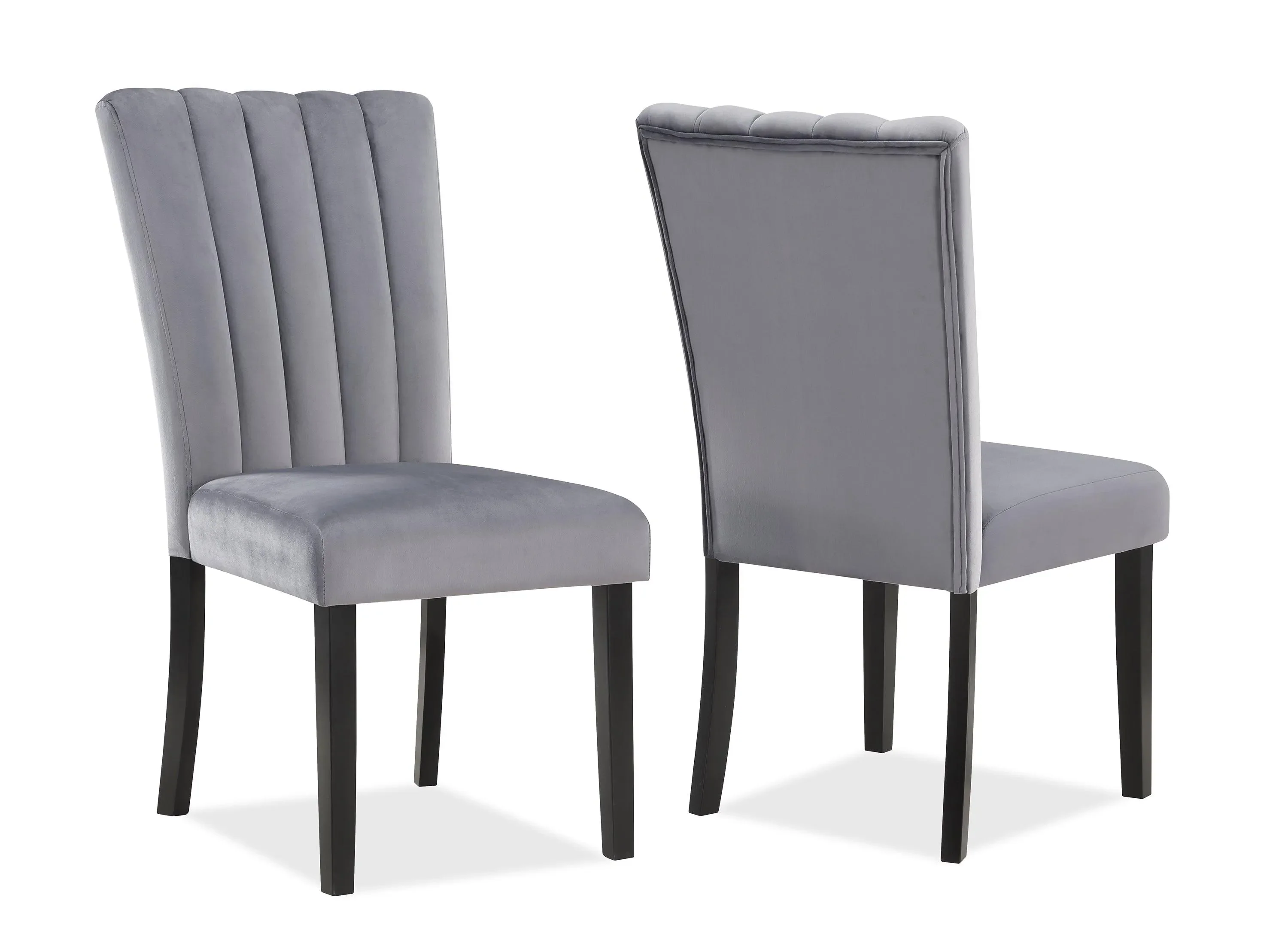 Pascal Black and Gray Marble-Top Dining Set - Image 4