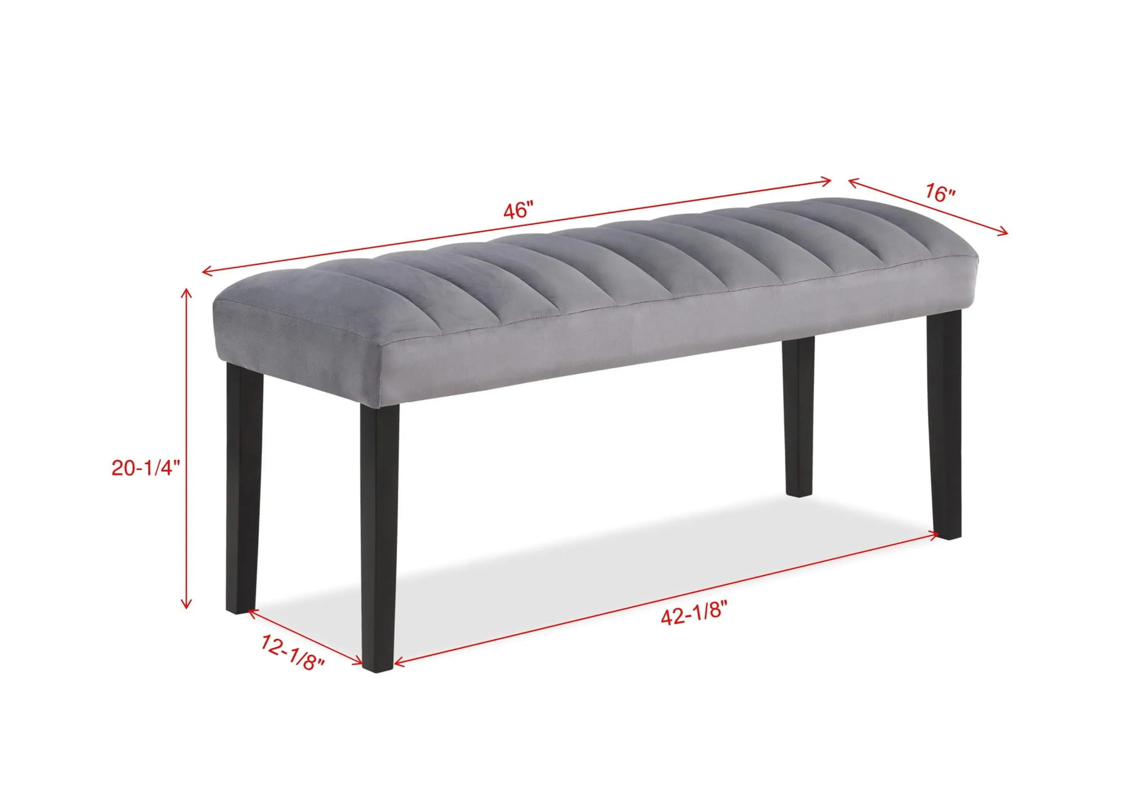 Pascal Black and Gray Marble-Top Dining Set - Image 6