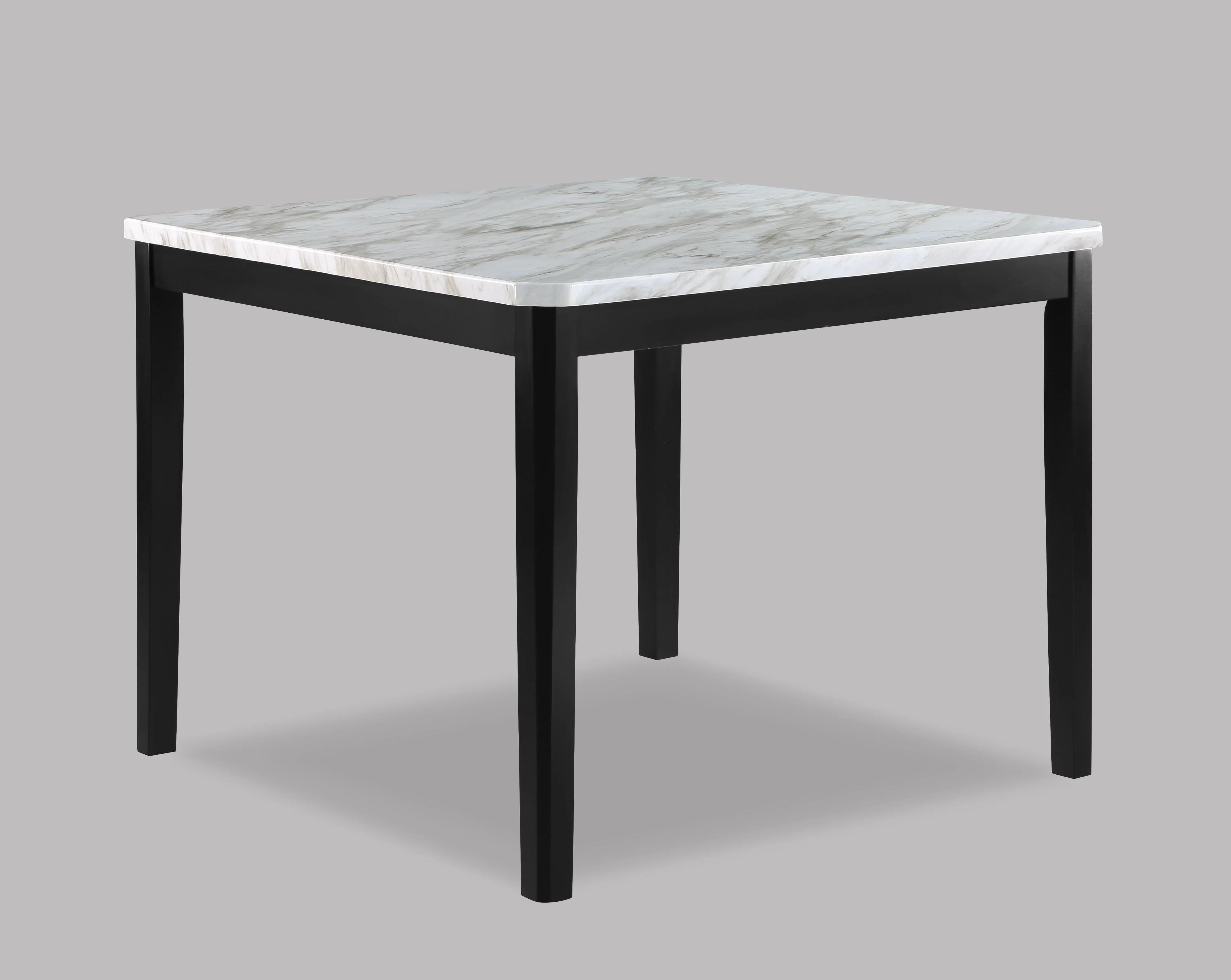 Pascal Black and Gray Square Counter Height Dining Set - Image 2