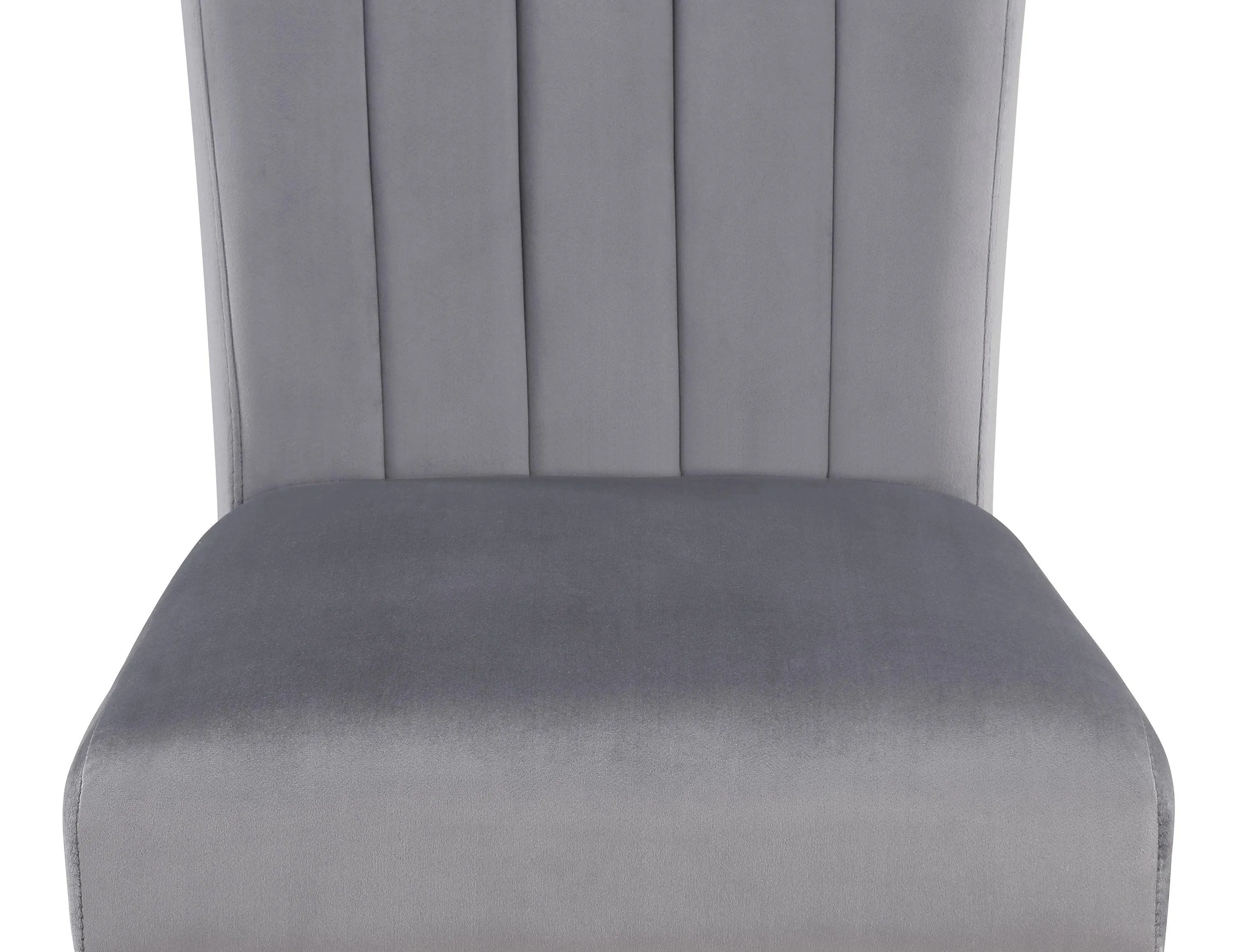 Pascal Gray Dining Chair, Set of 2 - Image 3