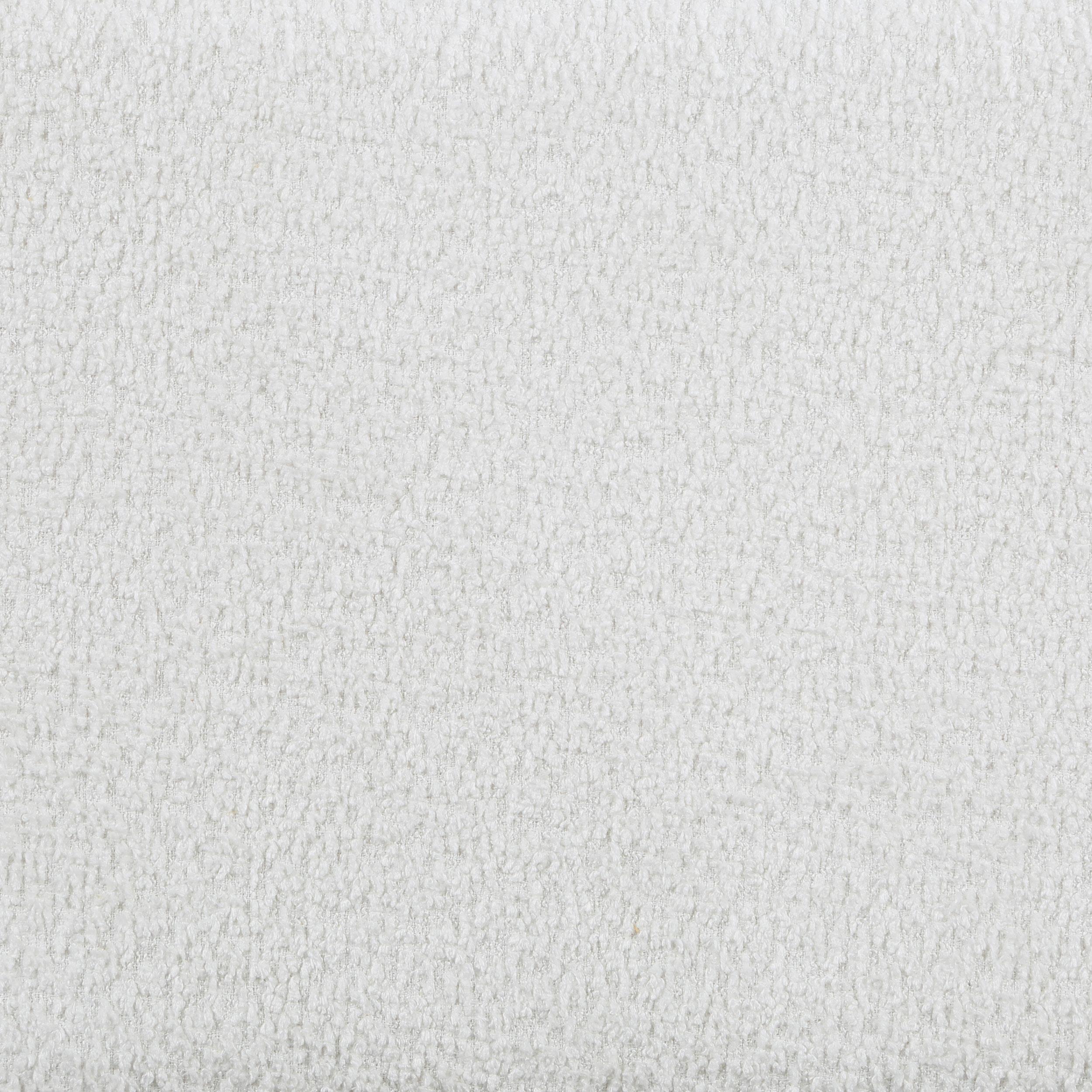Patricia Boucle Upholstered Twin Day Bed with Trundle White - Image 9
