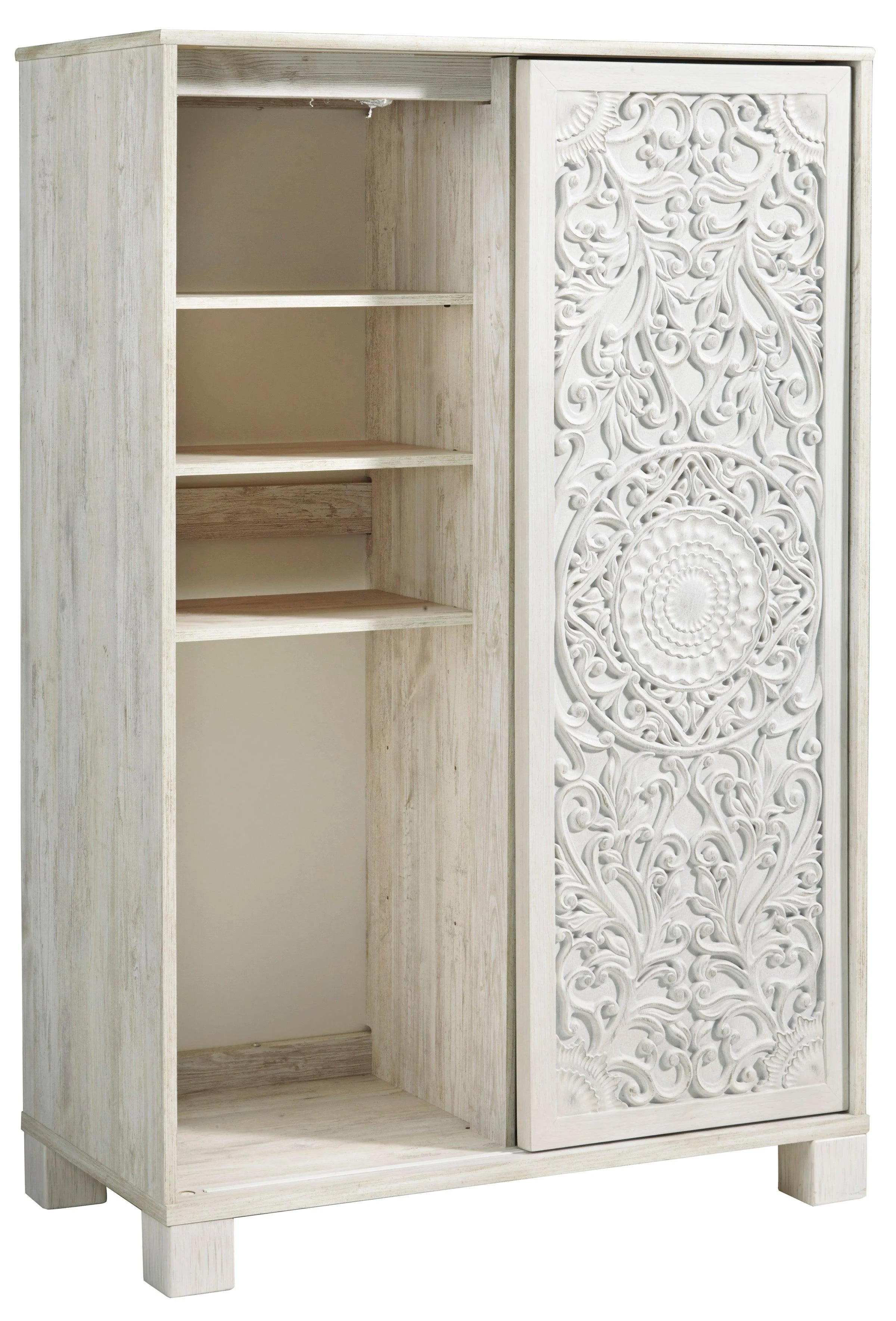 Paxberry Whitewash Panel Bedroom Set - Image 6