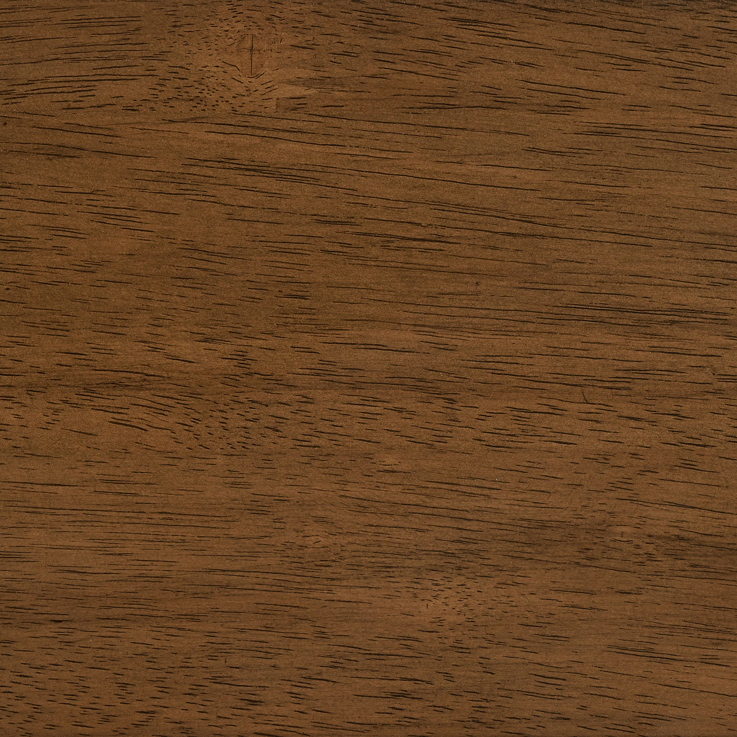 Paxton Brown Round 48-inch Glass Top Wood Dining Table - Image 8