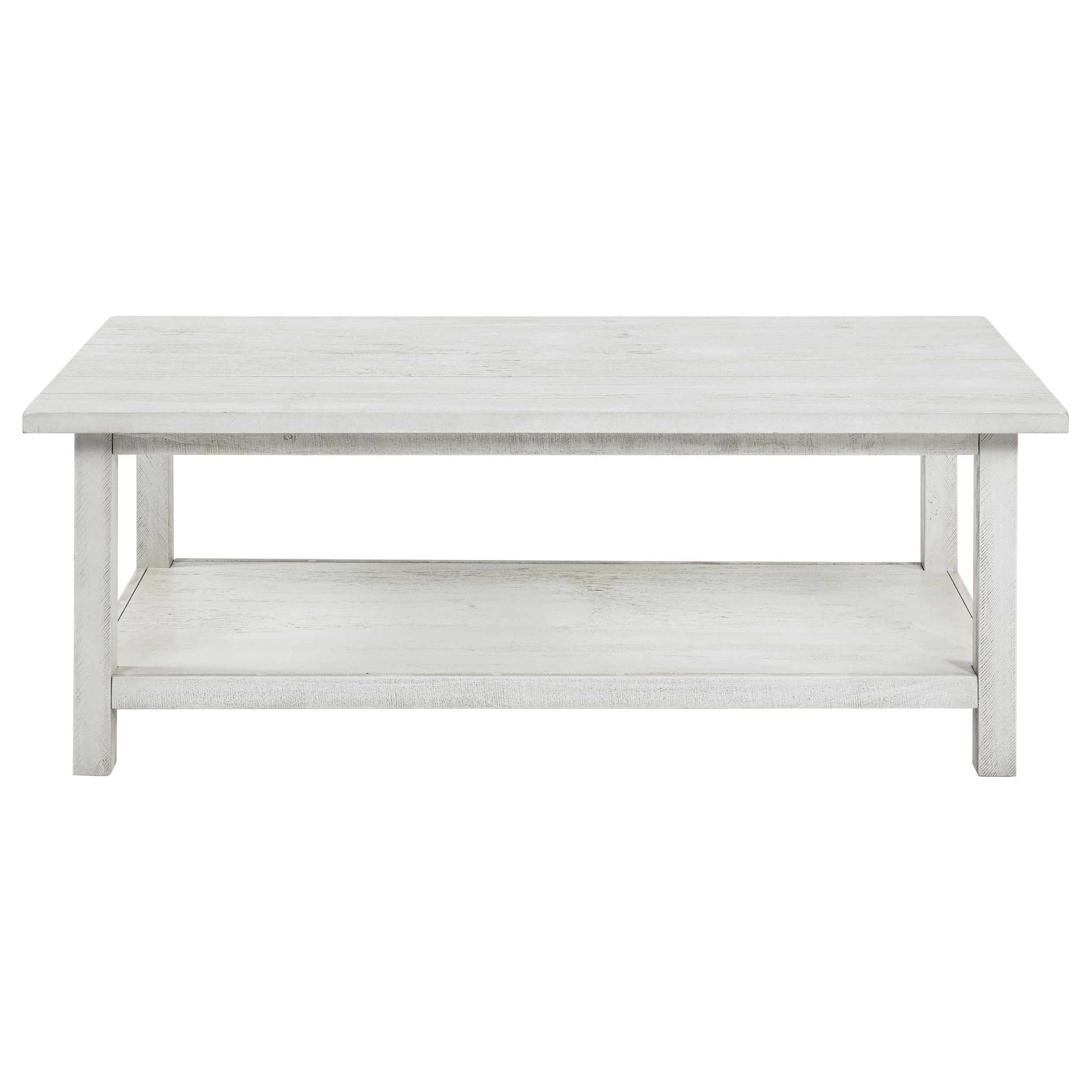 Payne Distressed White 3-Piece Coffee and 1-Drawer End Table Set - Image 7