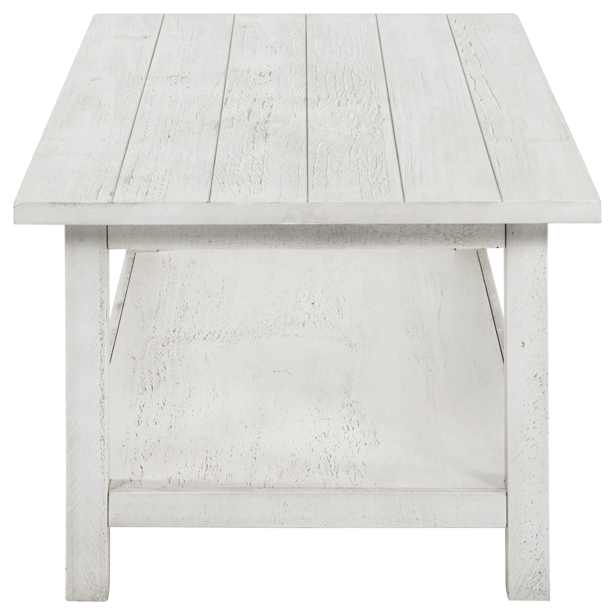 Payne Distressed White 3-Piece Coffee and End Table Set - Image 8