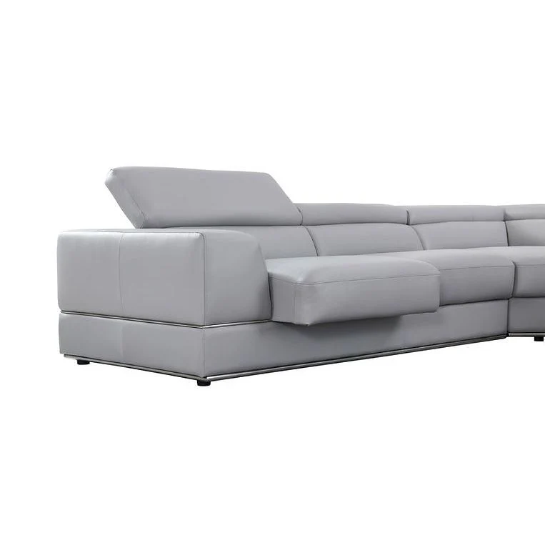 Pella LT. Grey Right Arm Facing (RAF) Sectional - Image 3