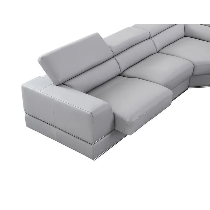 Pella LT. Grey Right Arm Facing (RAF) Sectional - Image 5