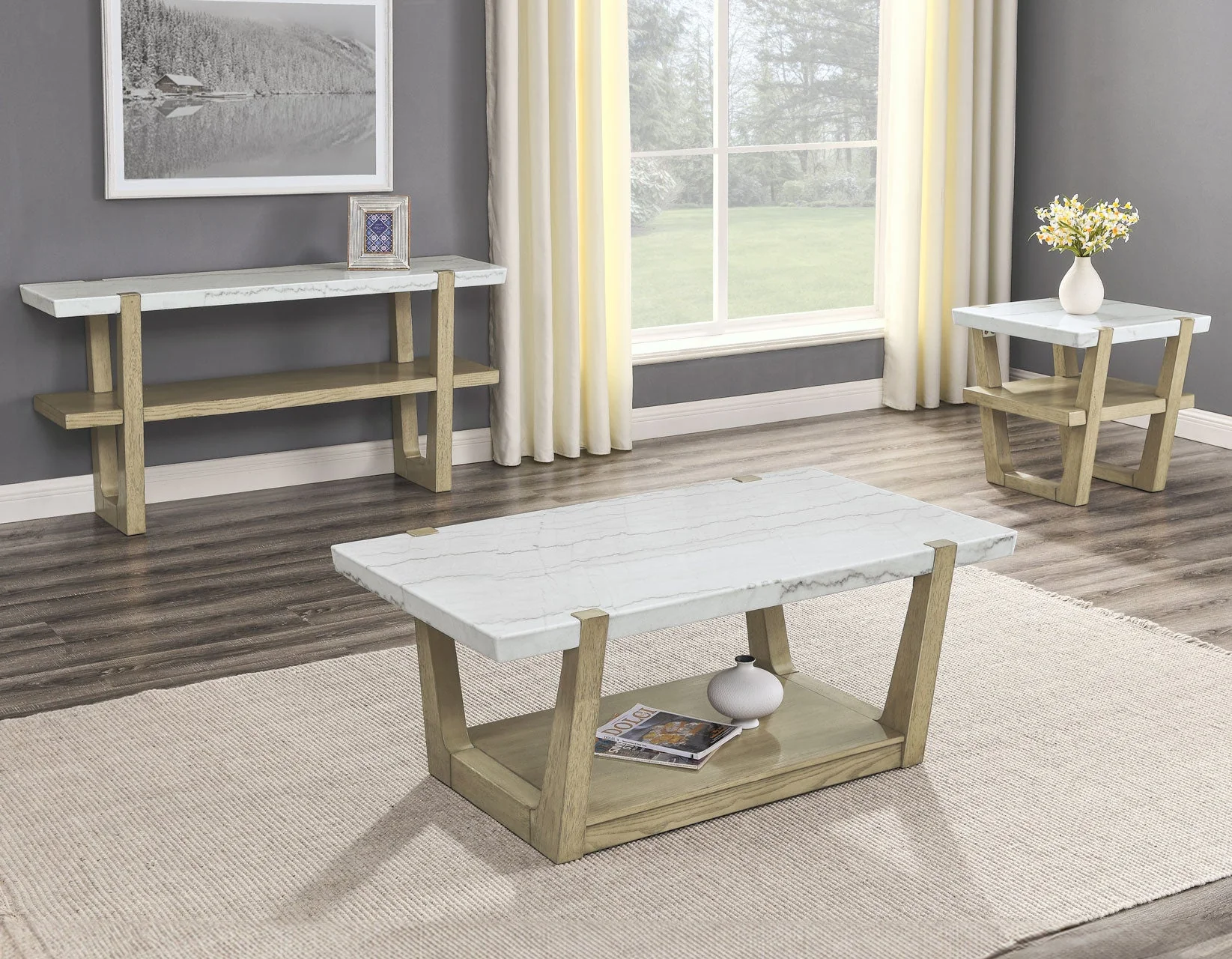 Perth 3-Piece Table Set - Image 2